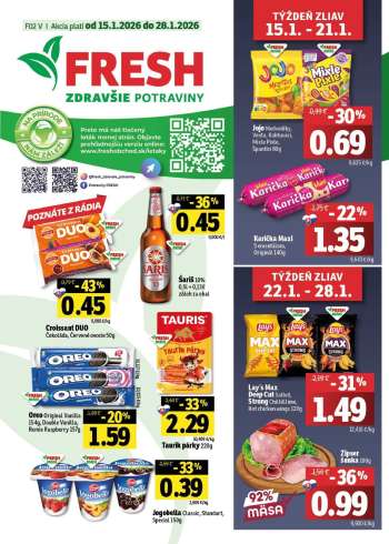 Leták FRESH - 15.1.2026 - 28.1.2026.