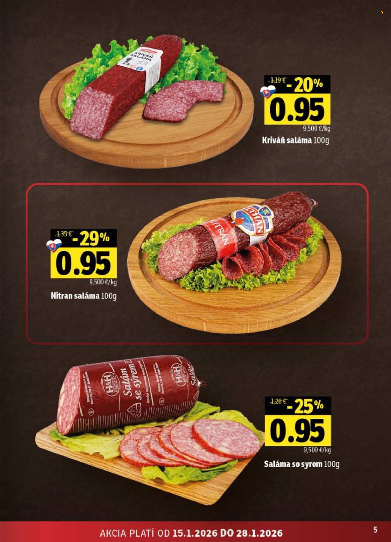 Leták FRESH - 15.1.2026 - 28.1.2026. Strana 5