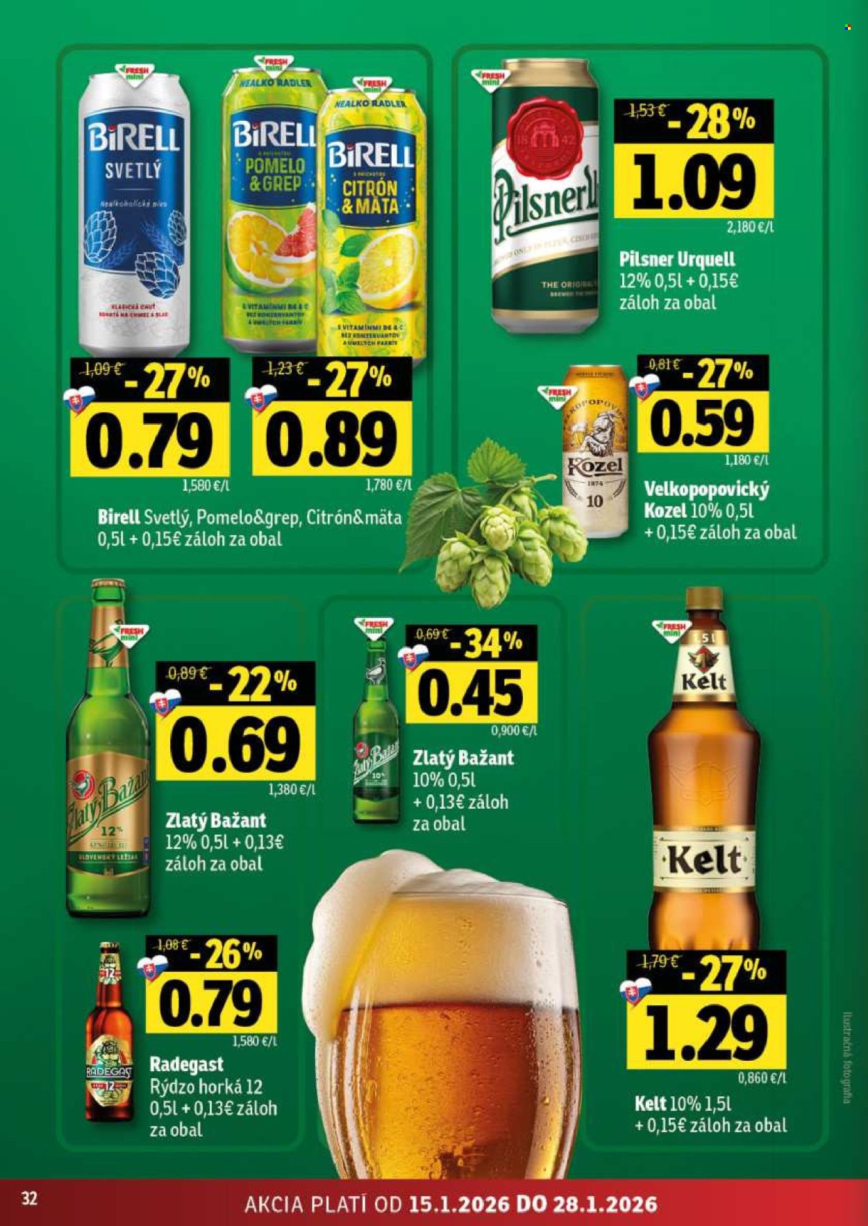 Leták FRESH - 15.1.2026 - 28.1.2026. Strana 32