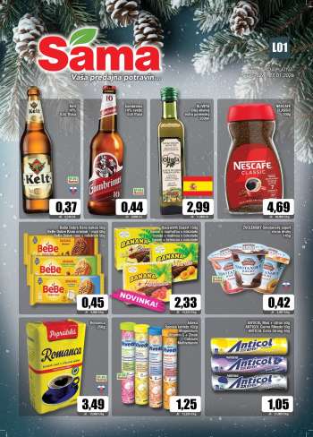 Leták Sama - 9.1.2026 - 27.1.2026.