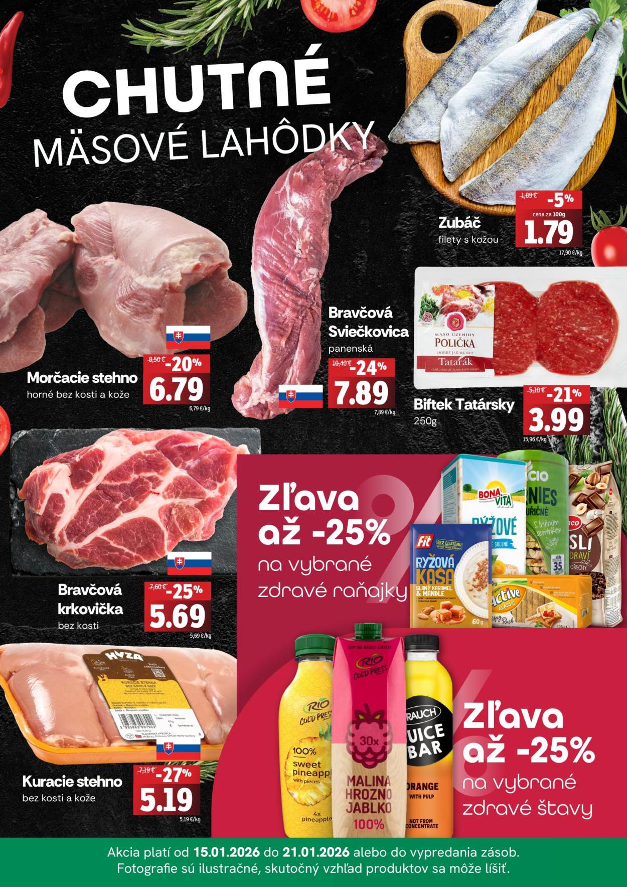 Leták FRESH - 15.1.2026 - 21.1.2026. Strana 2