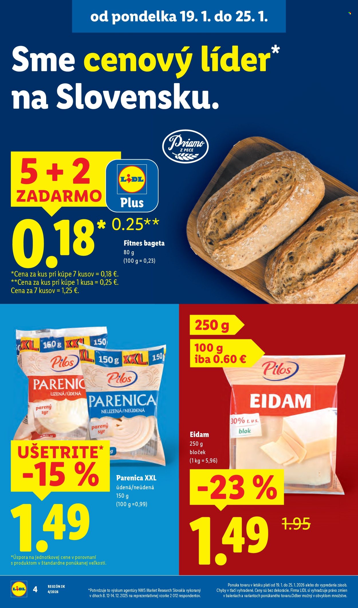 Leták Lidl - 19.1.2026 - 25.1.2026. Strana 4