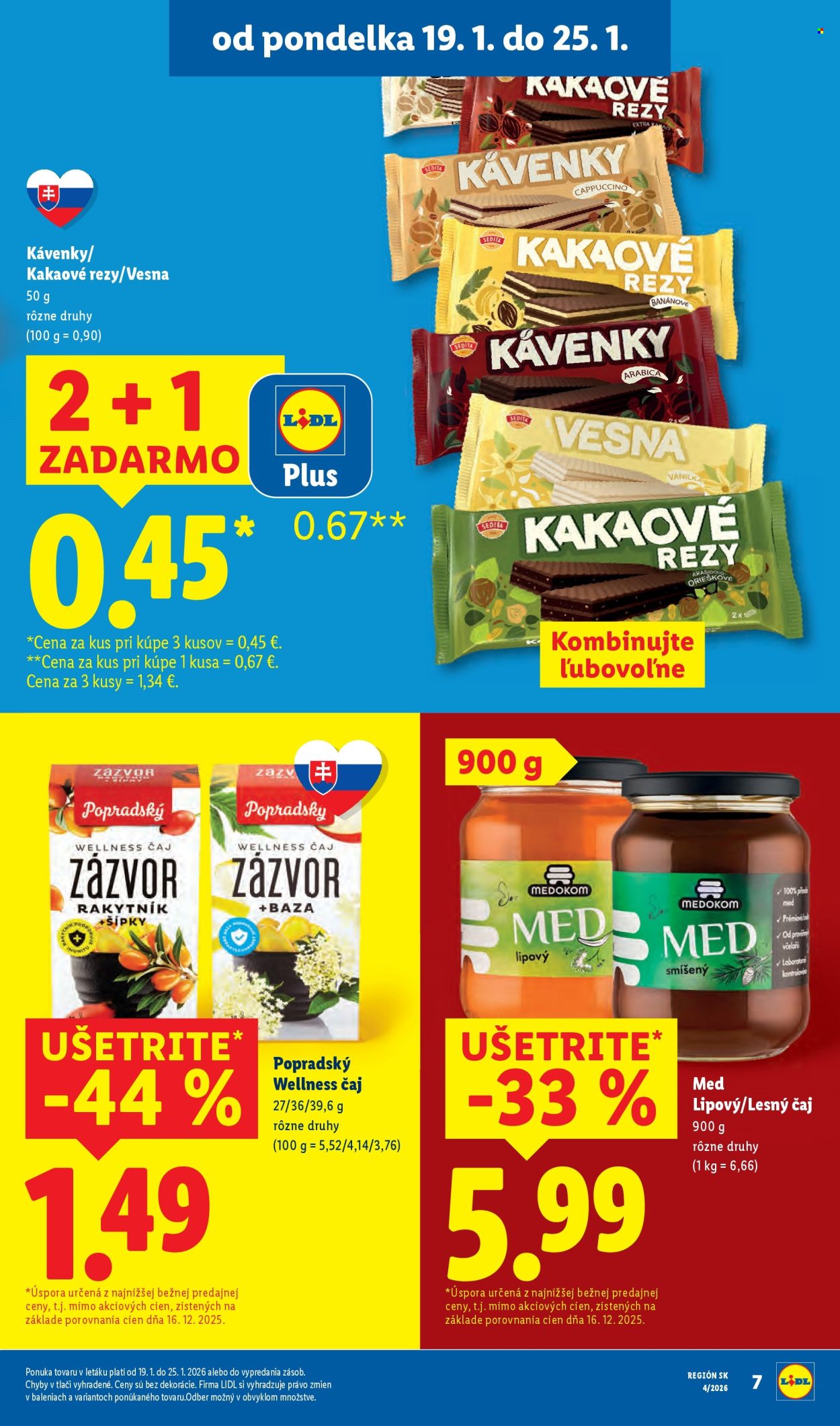 Leták Lidl - 19.1.2026 - 25.1.2026. Strana 7