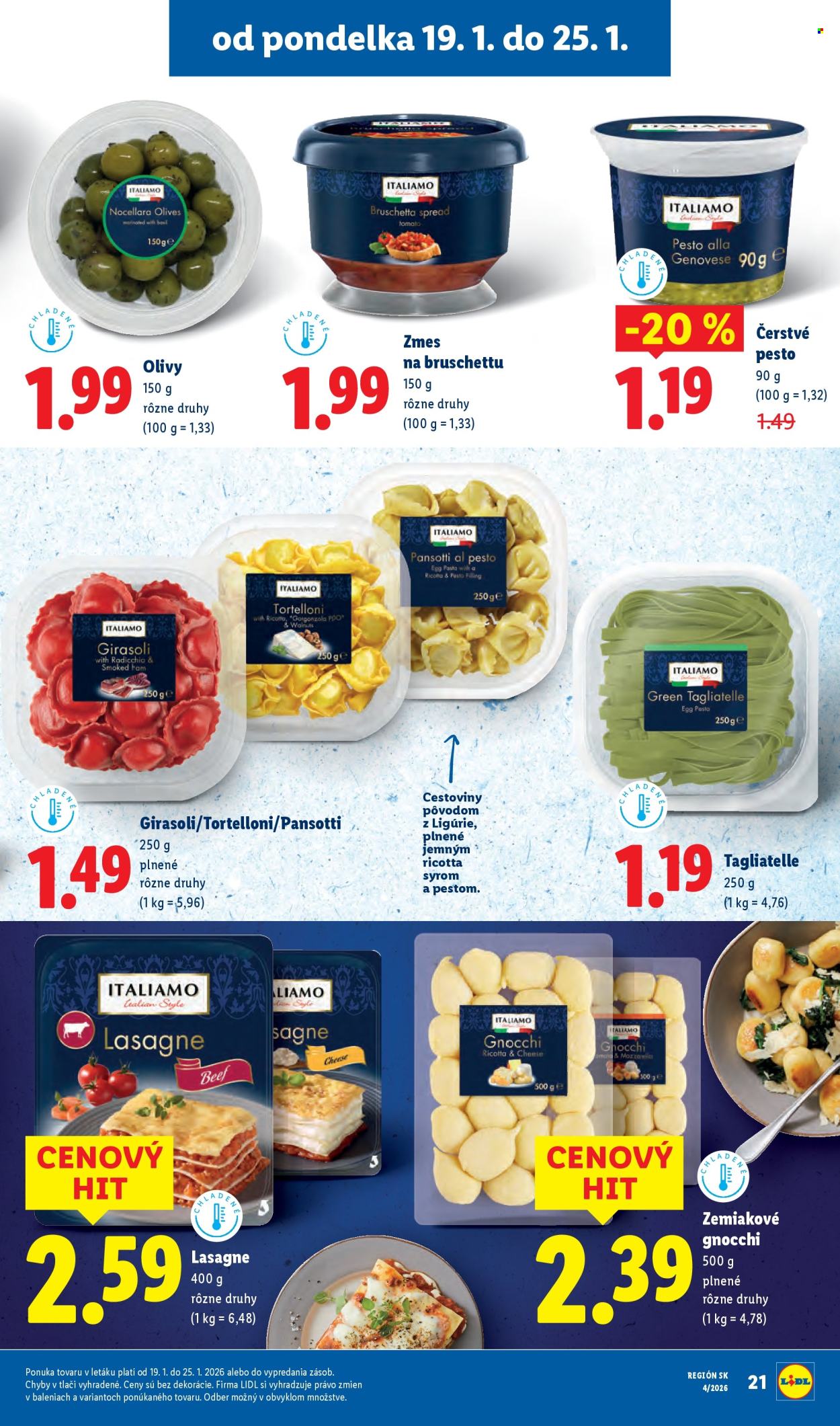Leták Lidl - 19.1.2026 - 25.1.2026. Strana 25