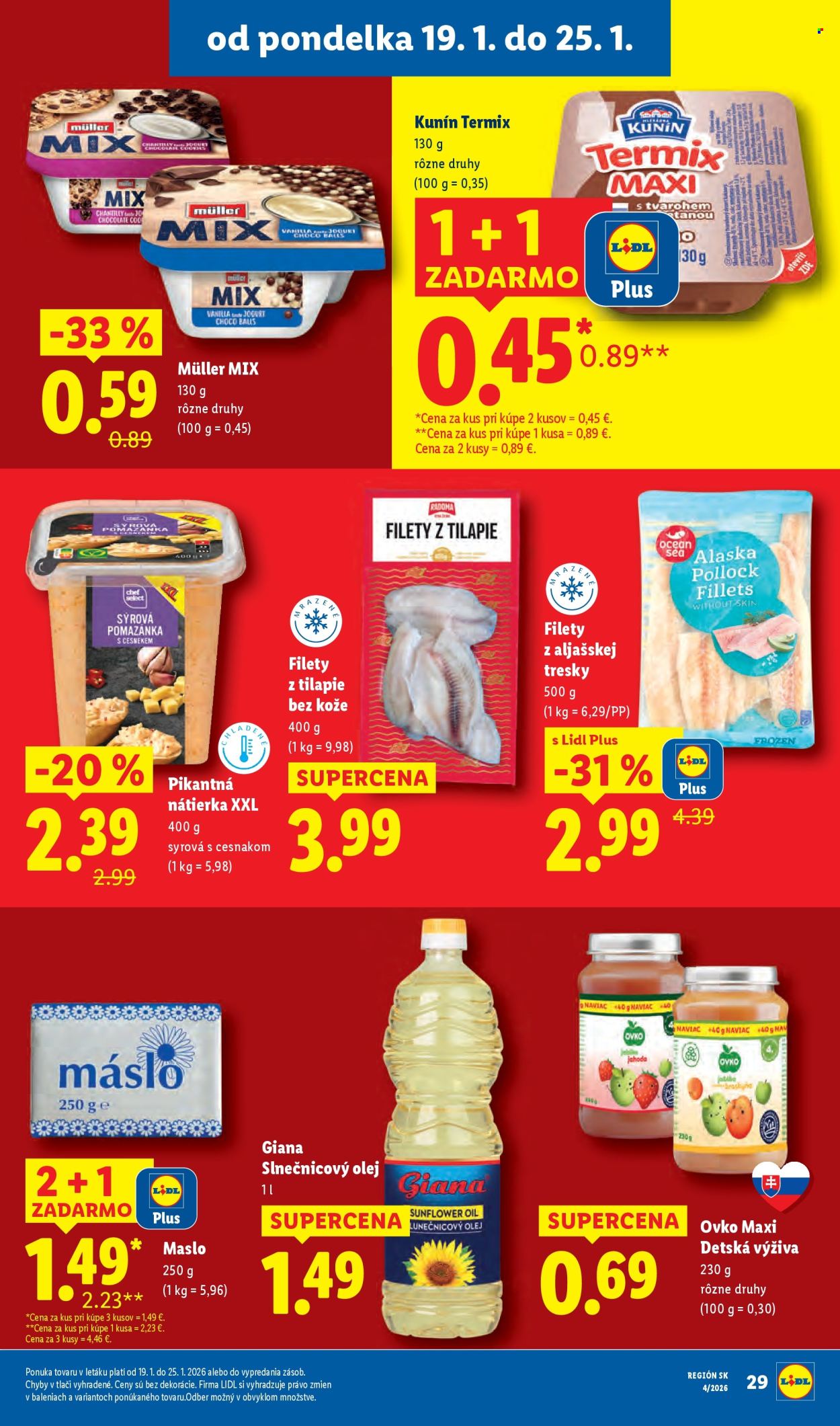 Leták Lidl - 19.1.2026 - 25.1.2026. Strana 33
