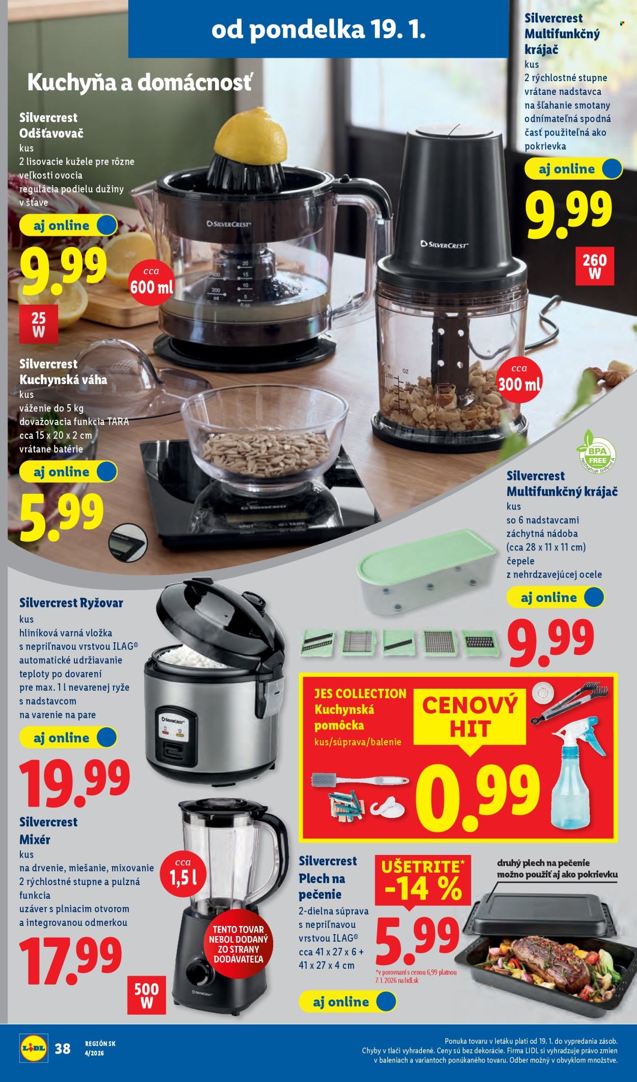 Leták Lidl - 19.1.2026 - 25.1.2026. Strana 50