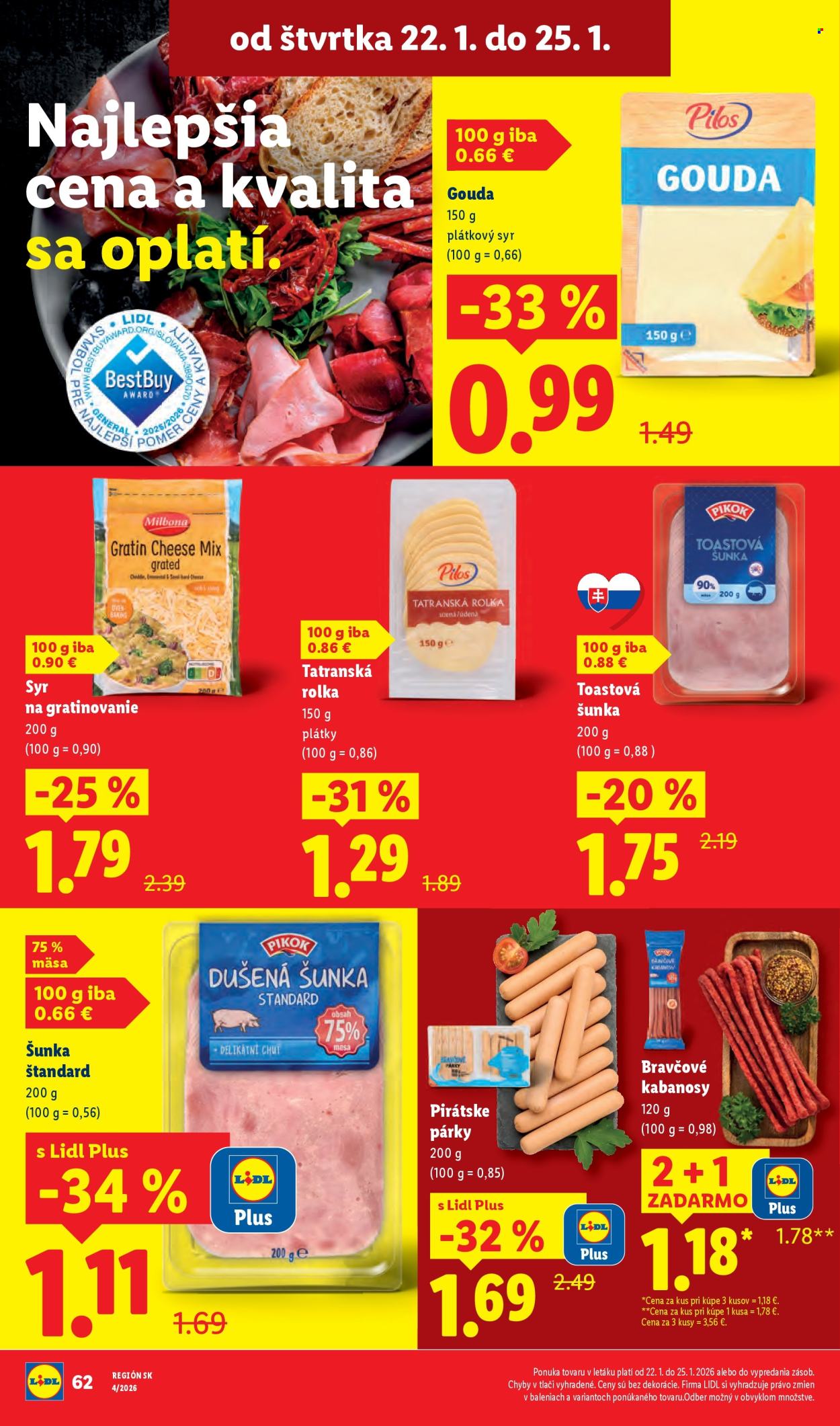 Leták Lidl - 19.1.2026 - 25.1.2026. Strana 70