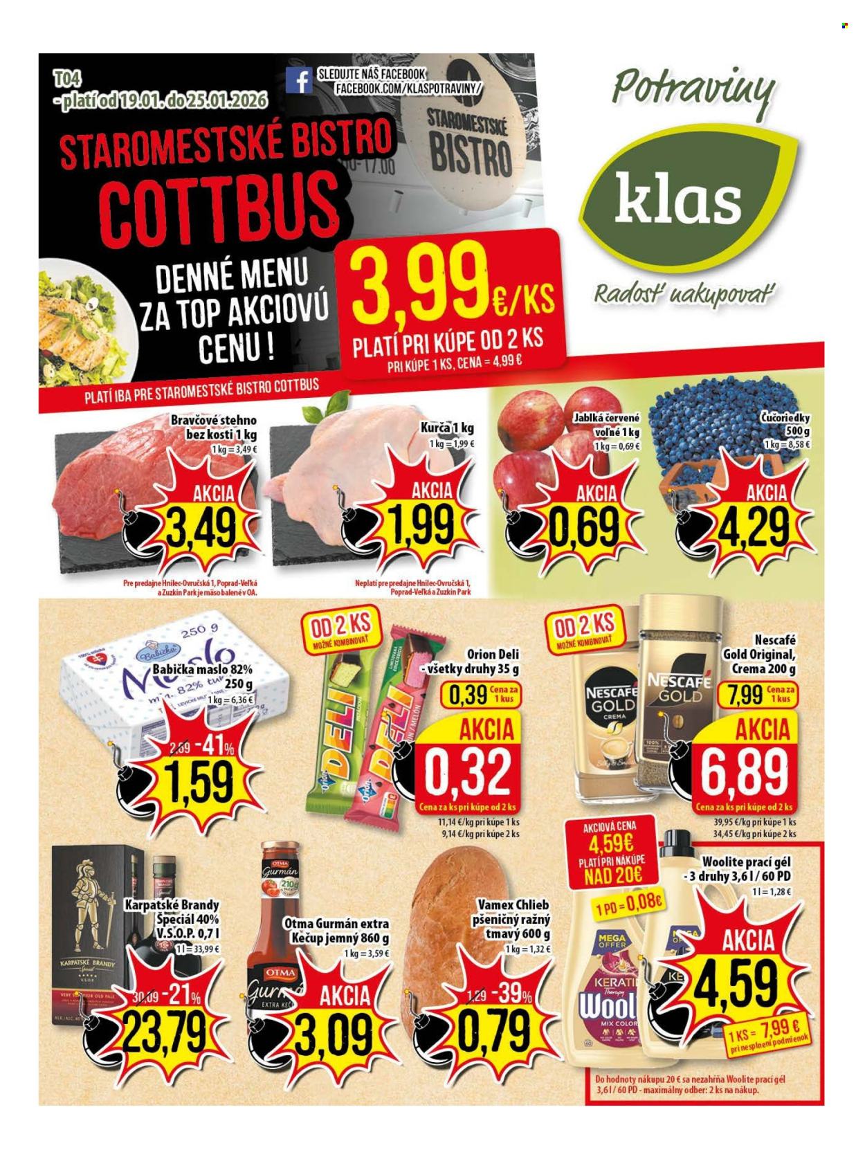 Leták Klas - 19.1.2026 - 25.1.2026. Strana 1