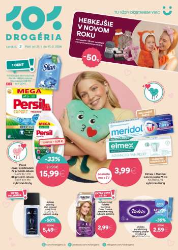 Leták 101 Drogerie - 21.1.2026 - 10.2.2026.