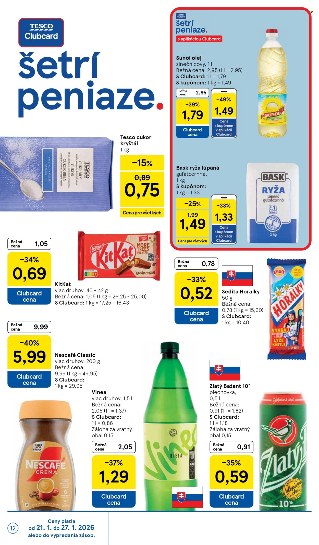 Leták TESCO - 21.1.2026 - 27.1.2026. Strana 12
