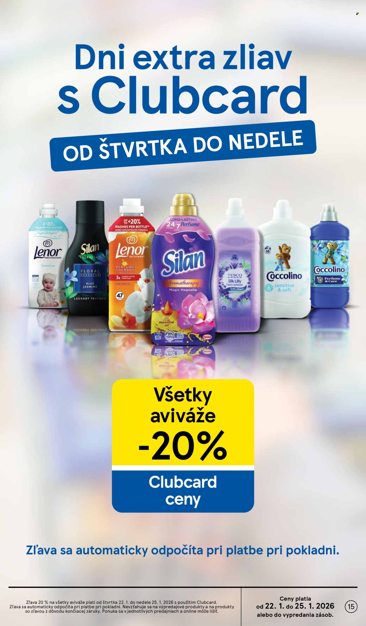 Leták TESCO - 21.1.2026 - 27.1.2026. Strana 15