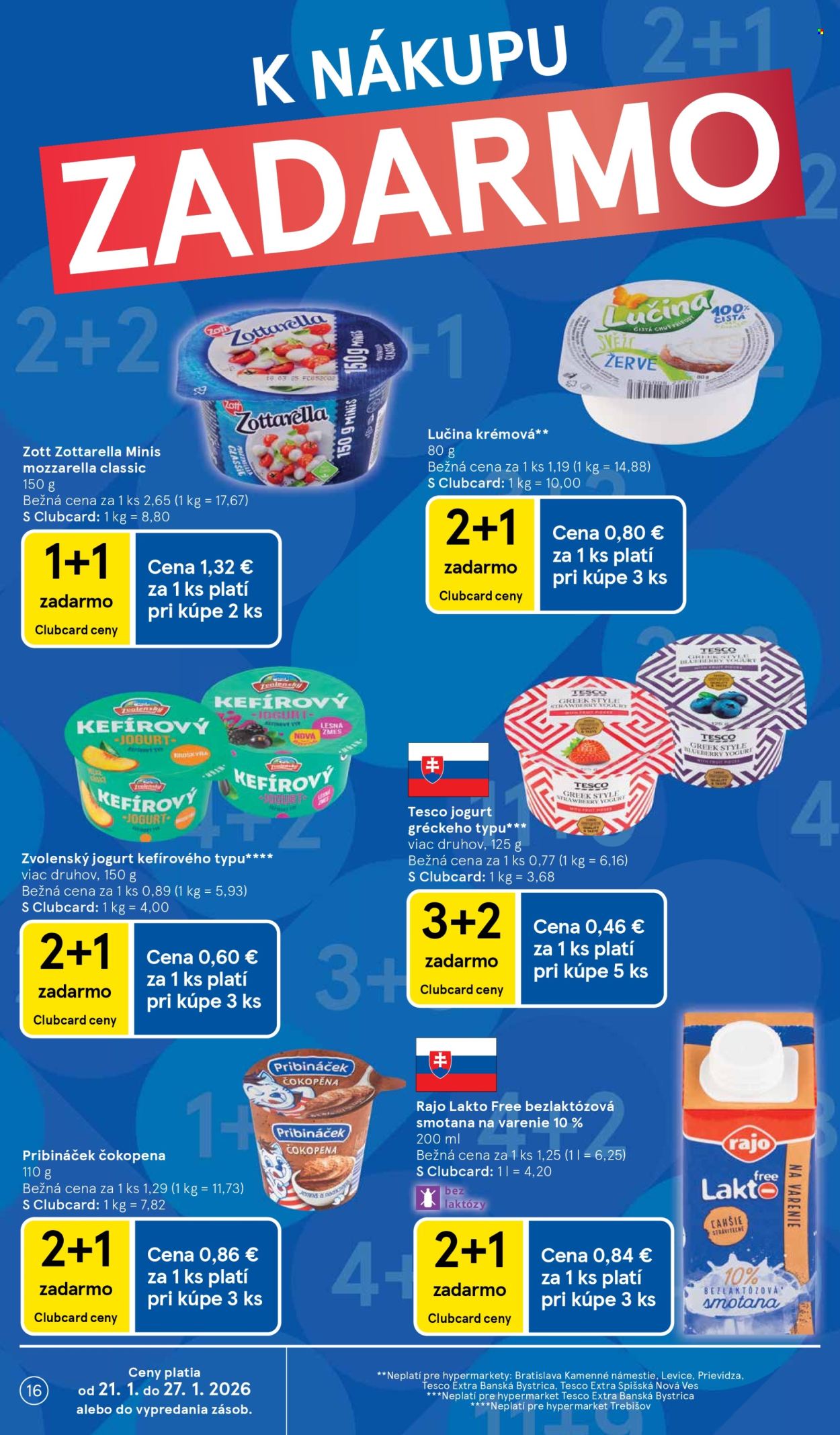Leták TESCO - 21.1.2026 - 27.1.2026. Strana 16