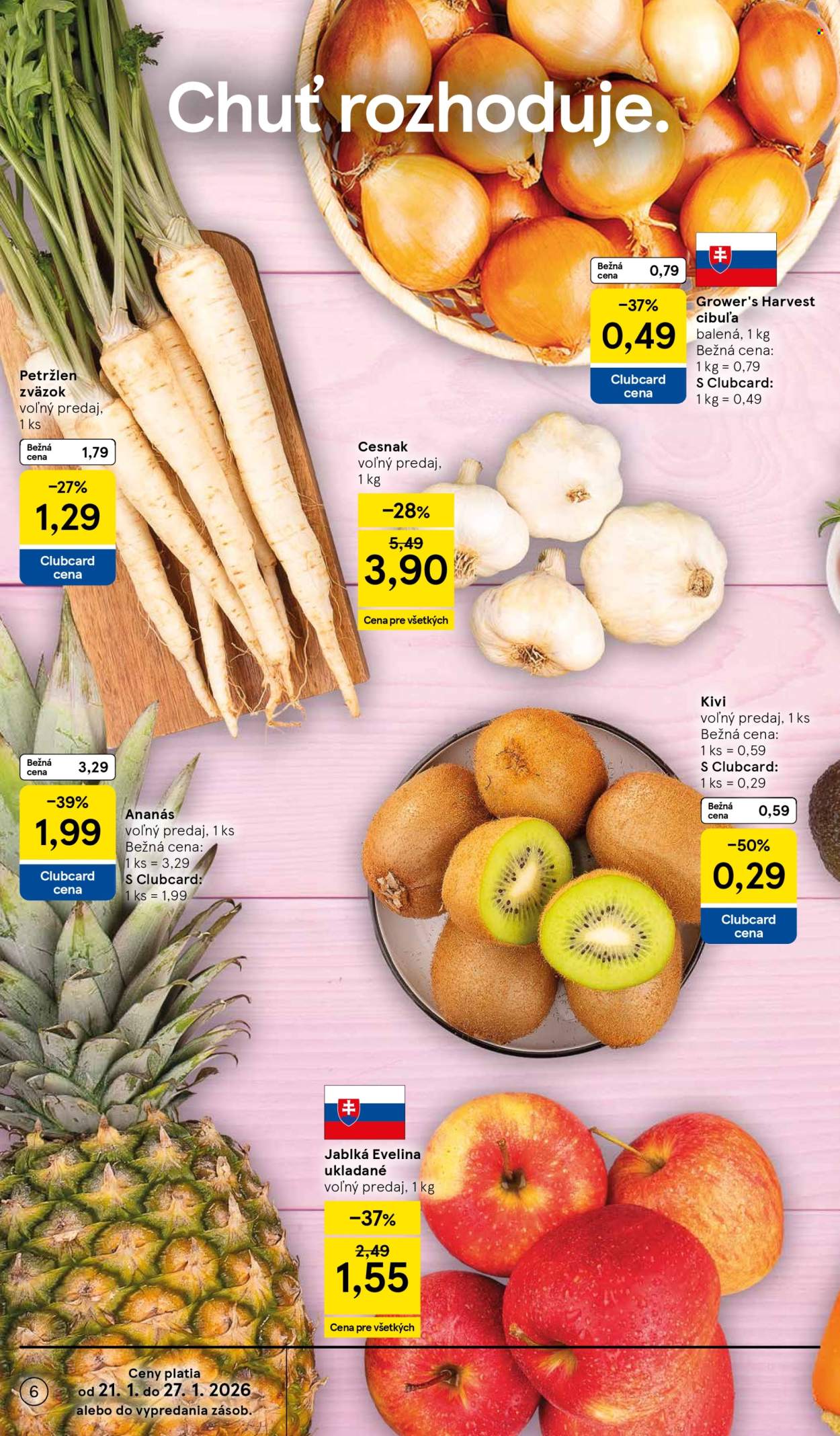 Leták TESCO supermarket - 21.1.2026 - 27.1.2026. Strana 6