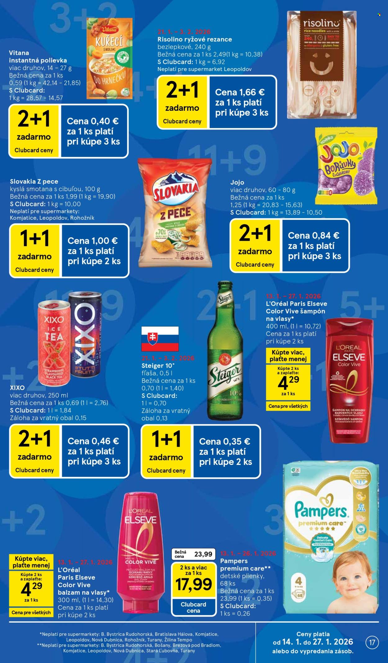 Leták TESCO supermarket - 21.1.2026 - 27.1.2026. Strana 17