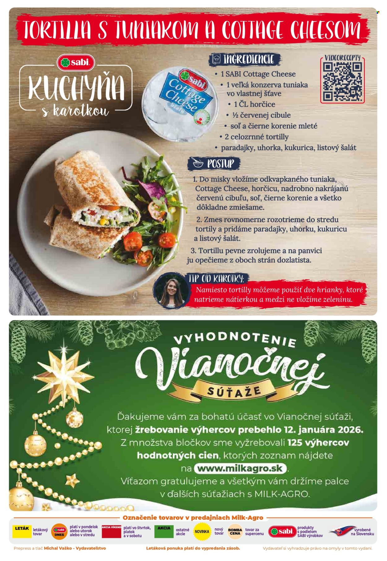 Leták Milk AGRO - 21.1.2026 - 3.2.2026. Strana 2