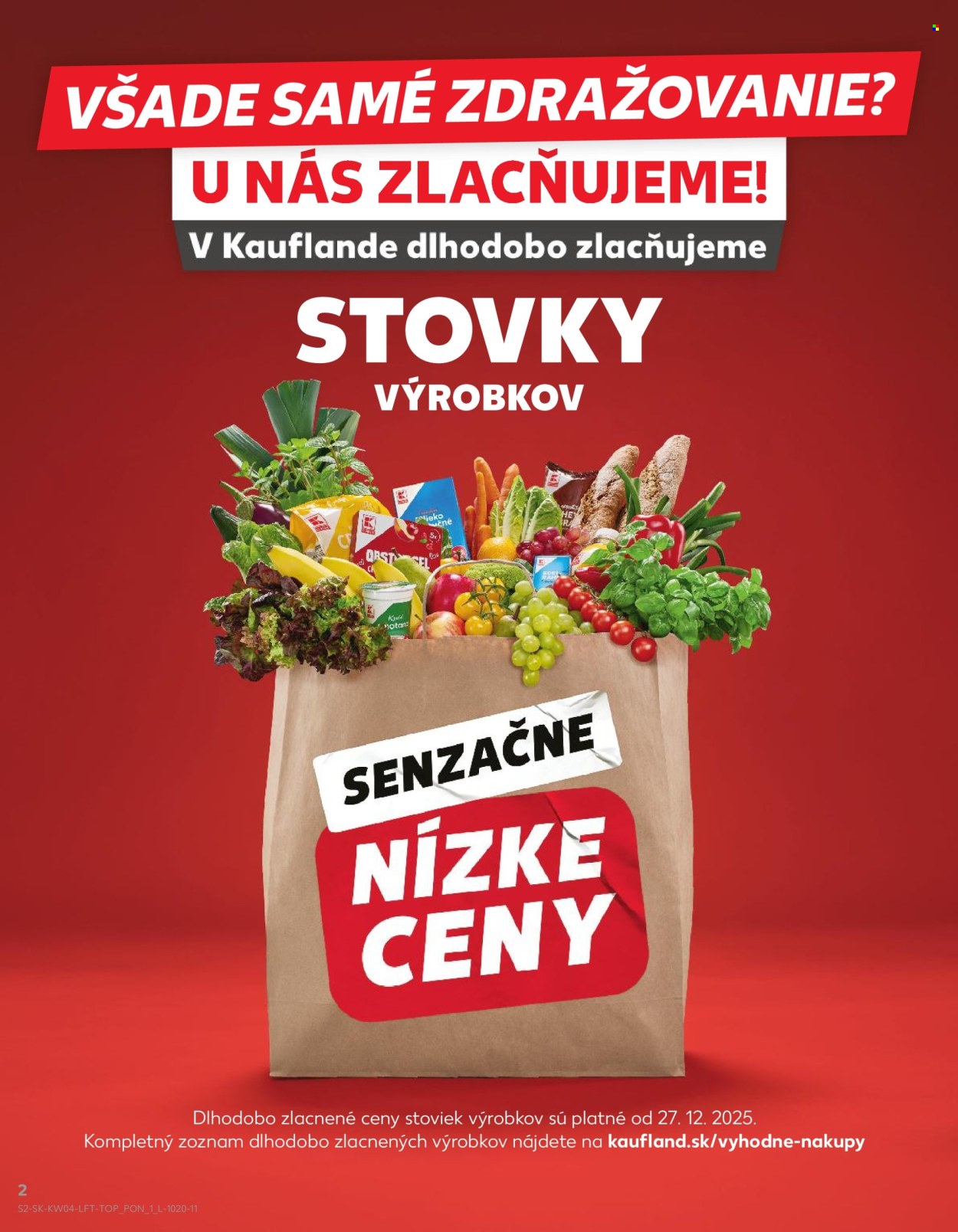 Leták Kaufland - 22.1.2026 - 28.1.2026. Strana 2