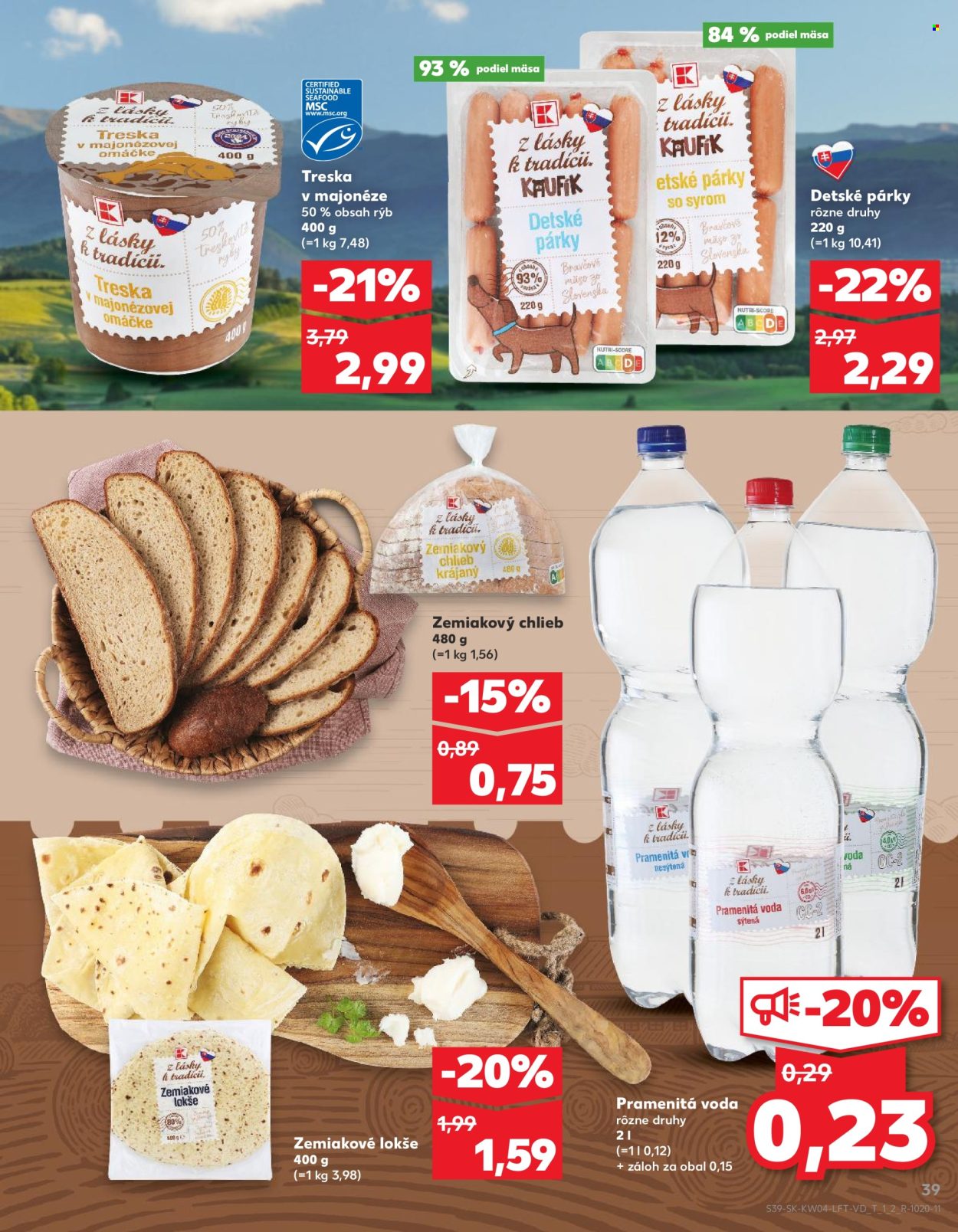 Leták Kaufland - 22.1.2026 - 28.1.2026. Strana 39