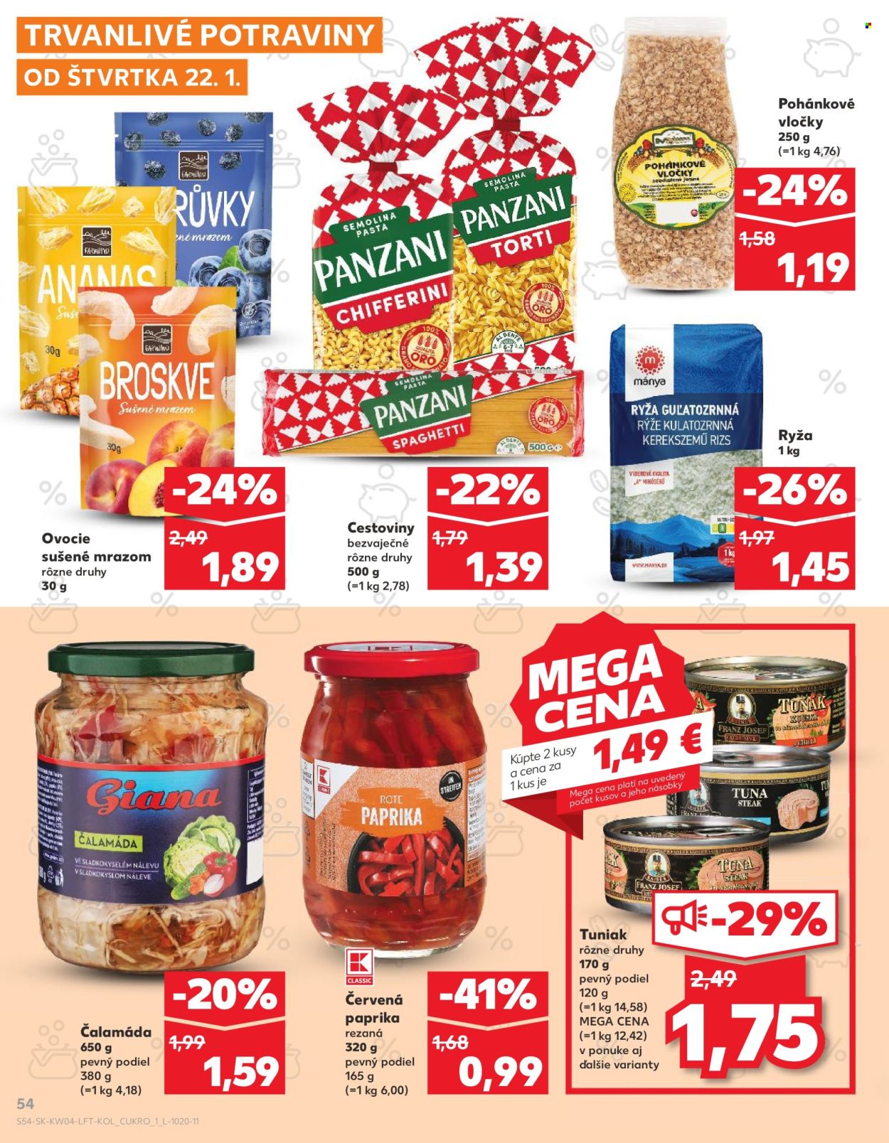 Leták Kaufland - 22.1.2026 - 28.1.2026. Strana 54
