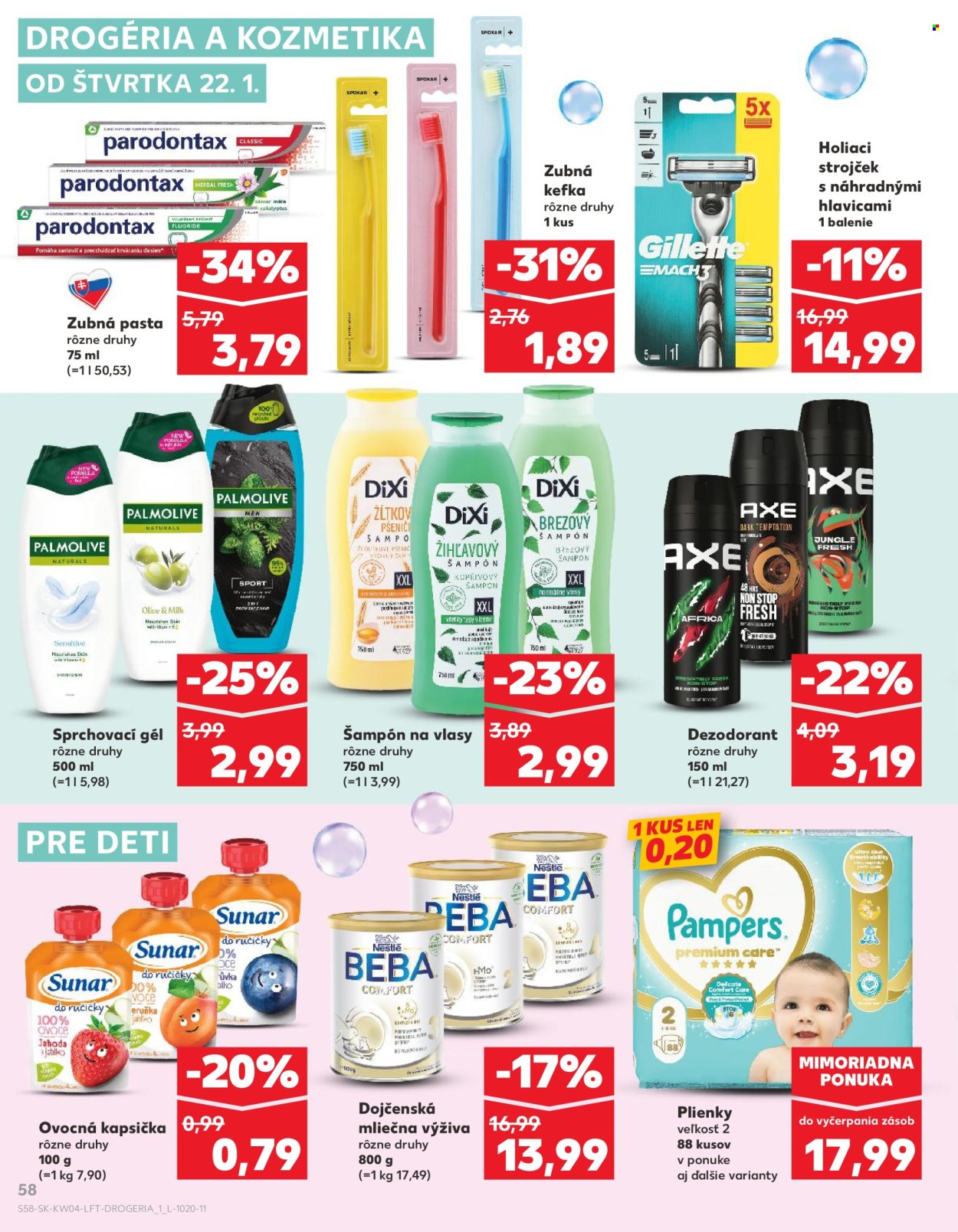 Leták Kaufland - 22.1.2026 - 28.1.2026. Strana 58