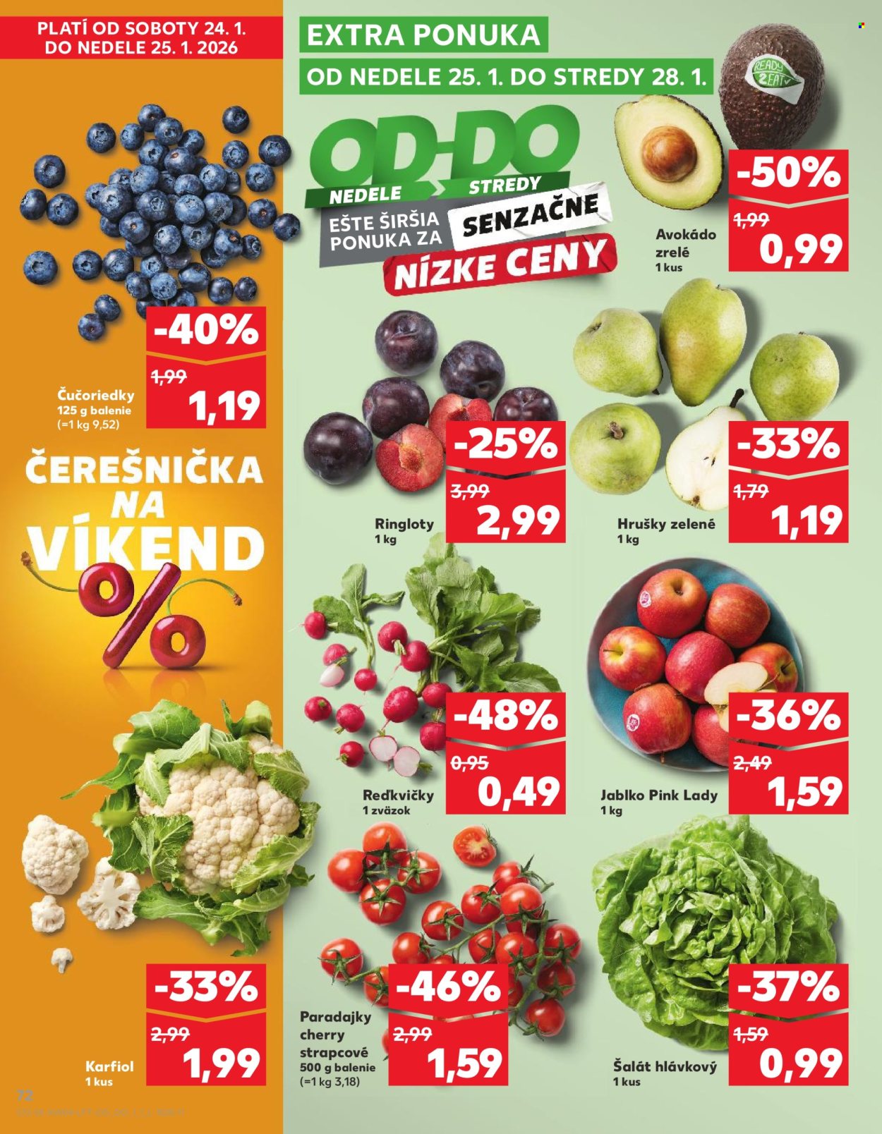 Leták Kaufland - 22.1.2026 - 28.1.2026. Strana 72