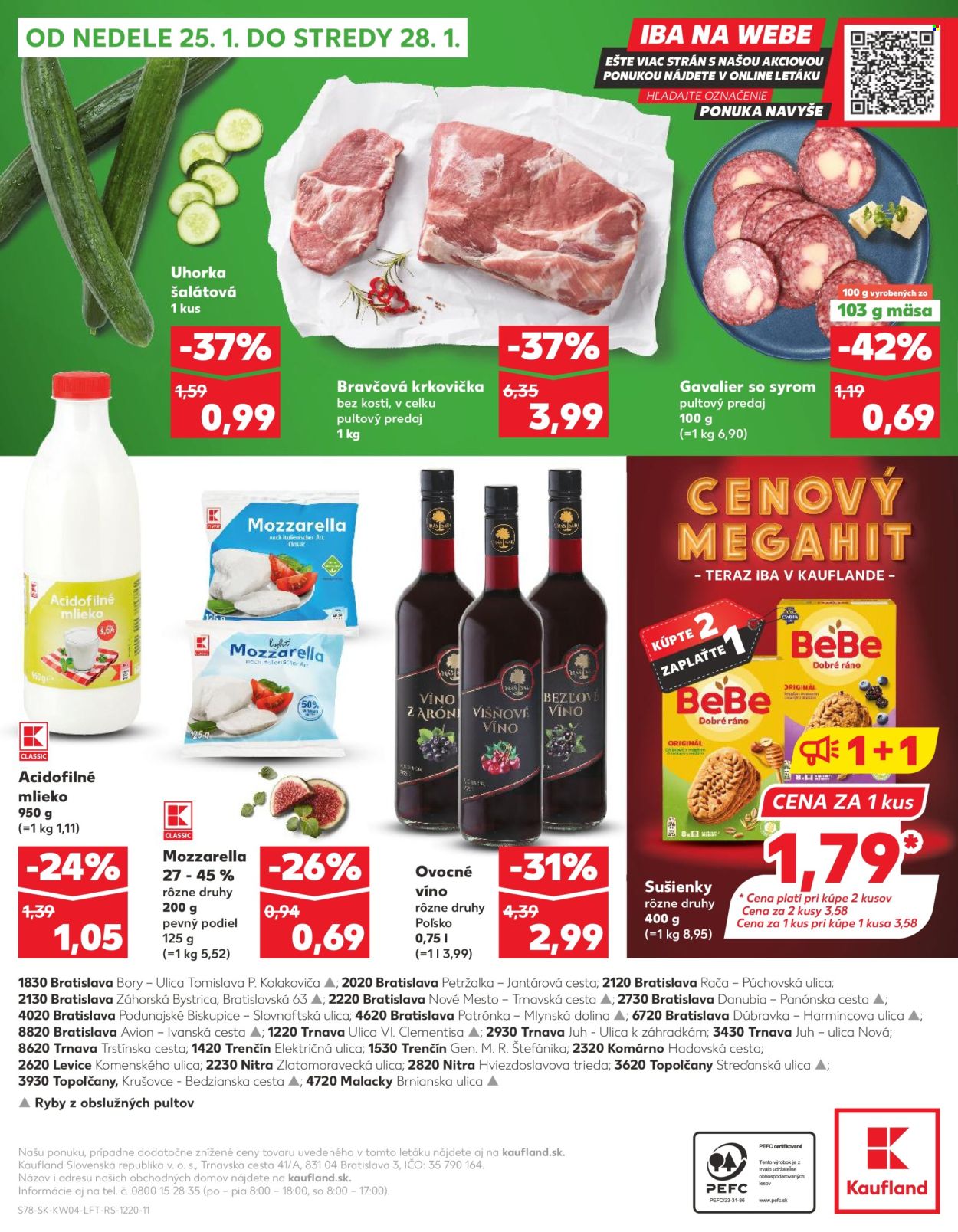 Leták Kaufland - 22.1.2026 - 28.1.2026. Strana 78