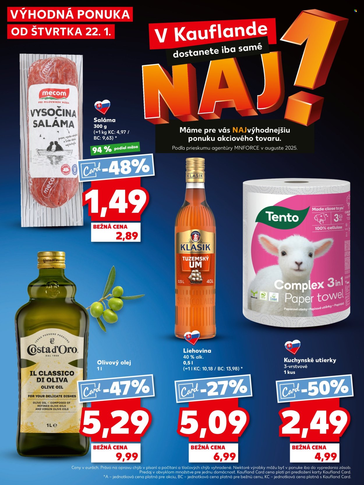 Leták Kaufland - 22.1.2026 - 28.1.2026. Strana 2