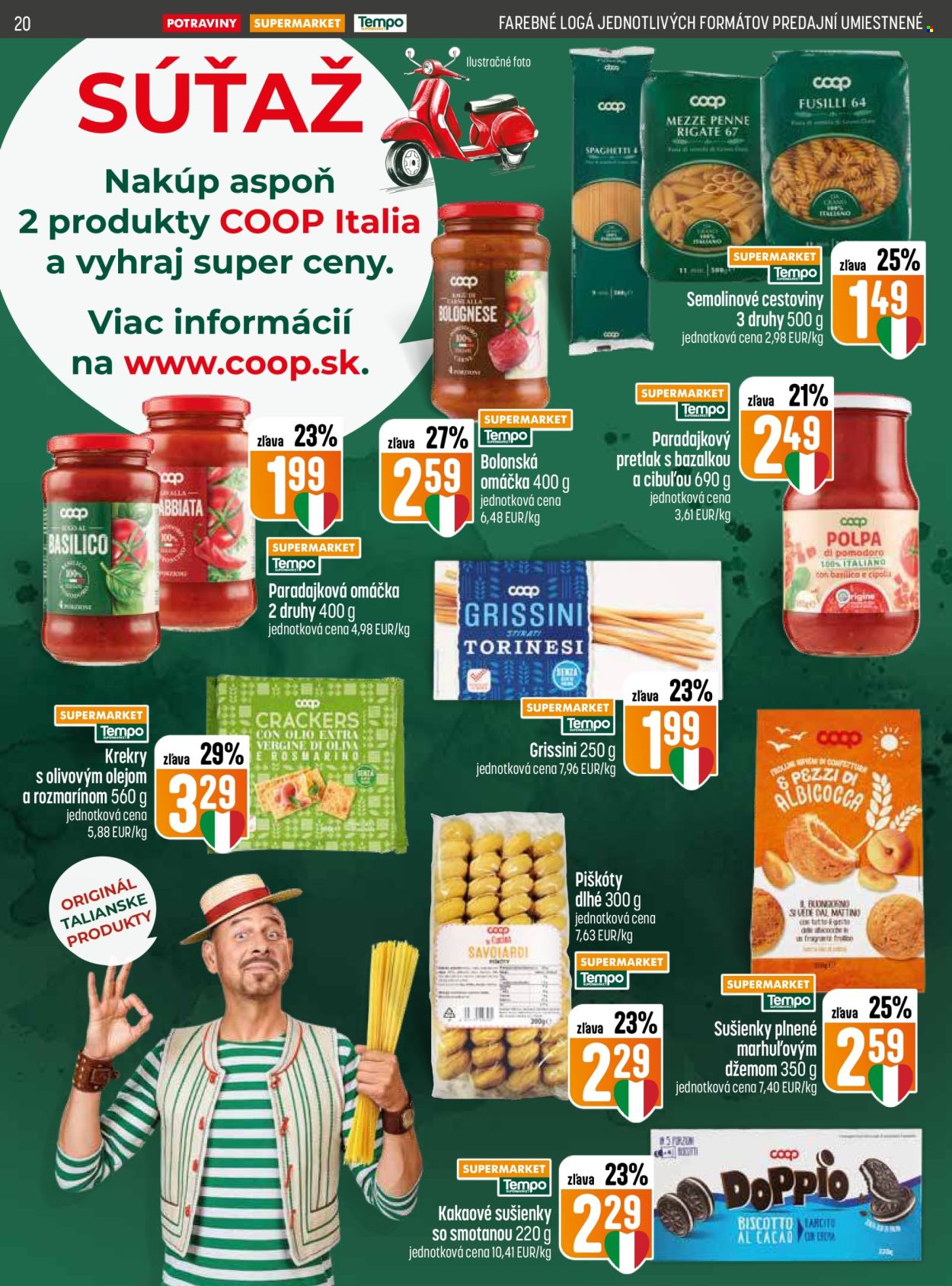 Leták COOP Jednota - 22.1.2026 - 28.1.2026. Strana 20