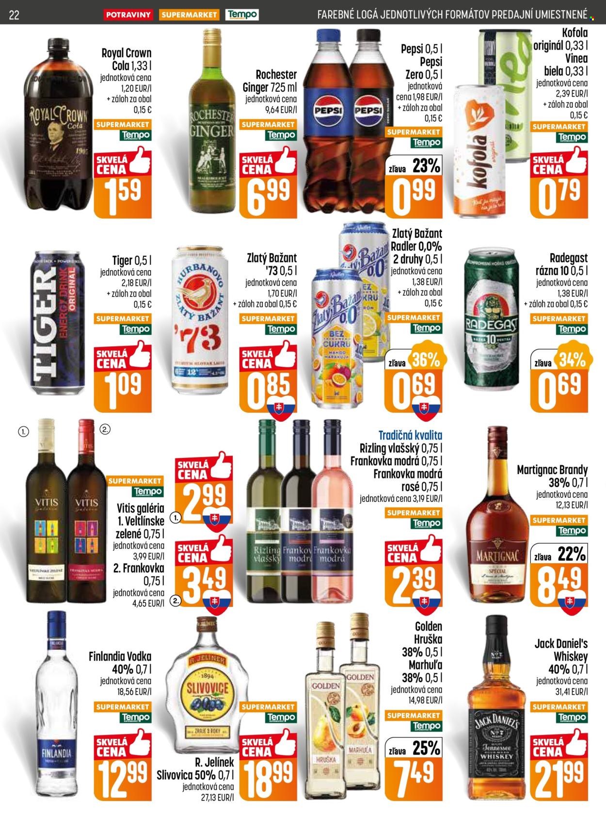 Leták COOP Jednota - 22.1.2026 - 28.1.2026. Strana 22