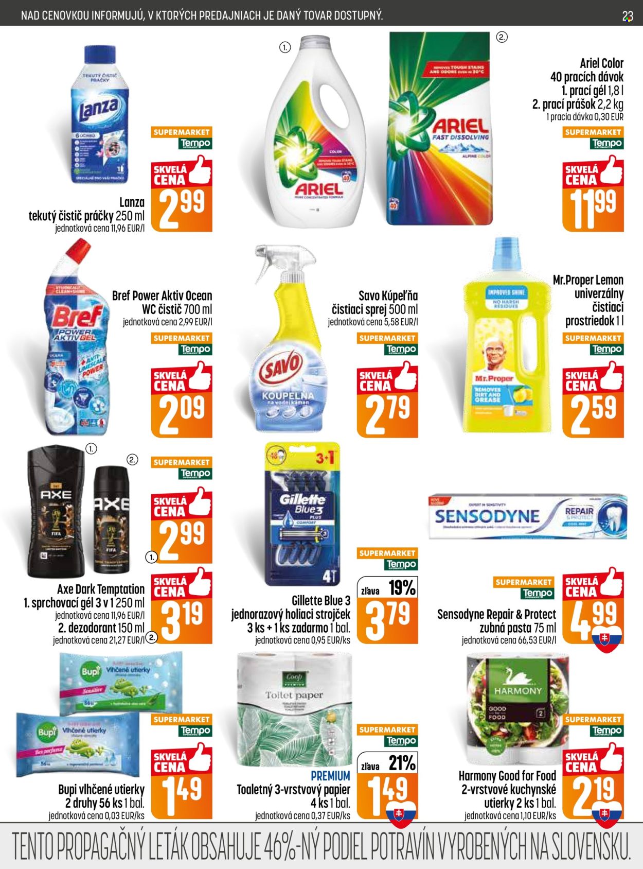 Leták COOP Jednota - 22.1.2026 - 28.1.2026. Strana 23