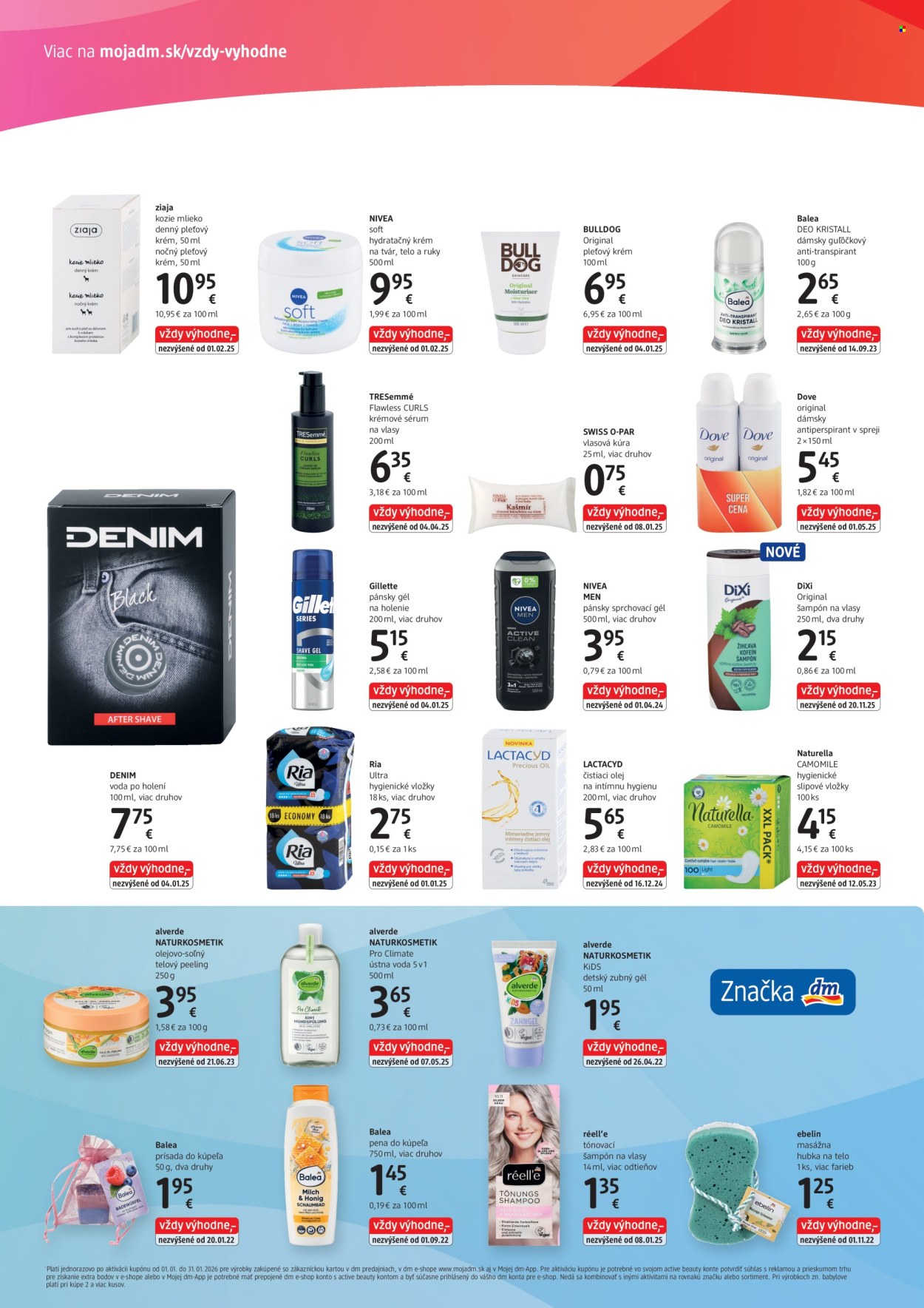 Leták dm drogerie - 1.1.2026 - 31.1.2026. Strana 2