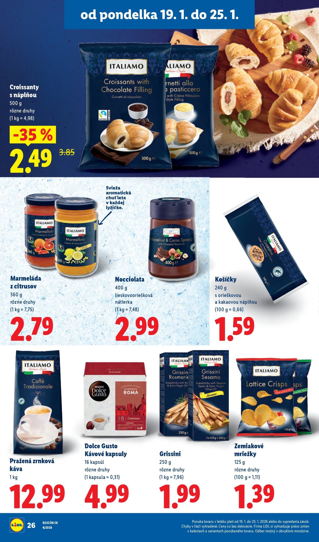 Leták Lidl - 22.1.2026 - 25.1.2026. Strana 62
