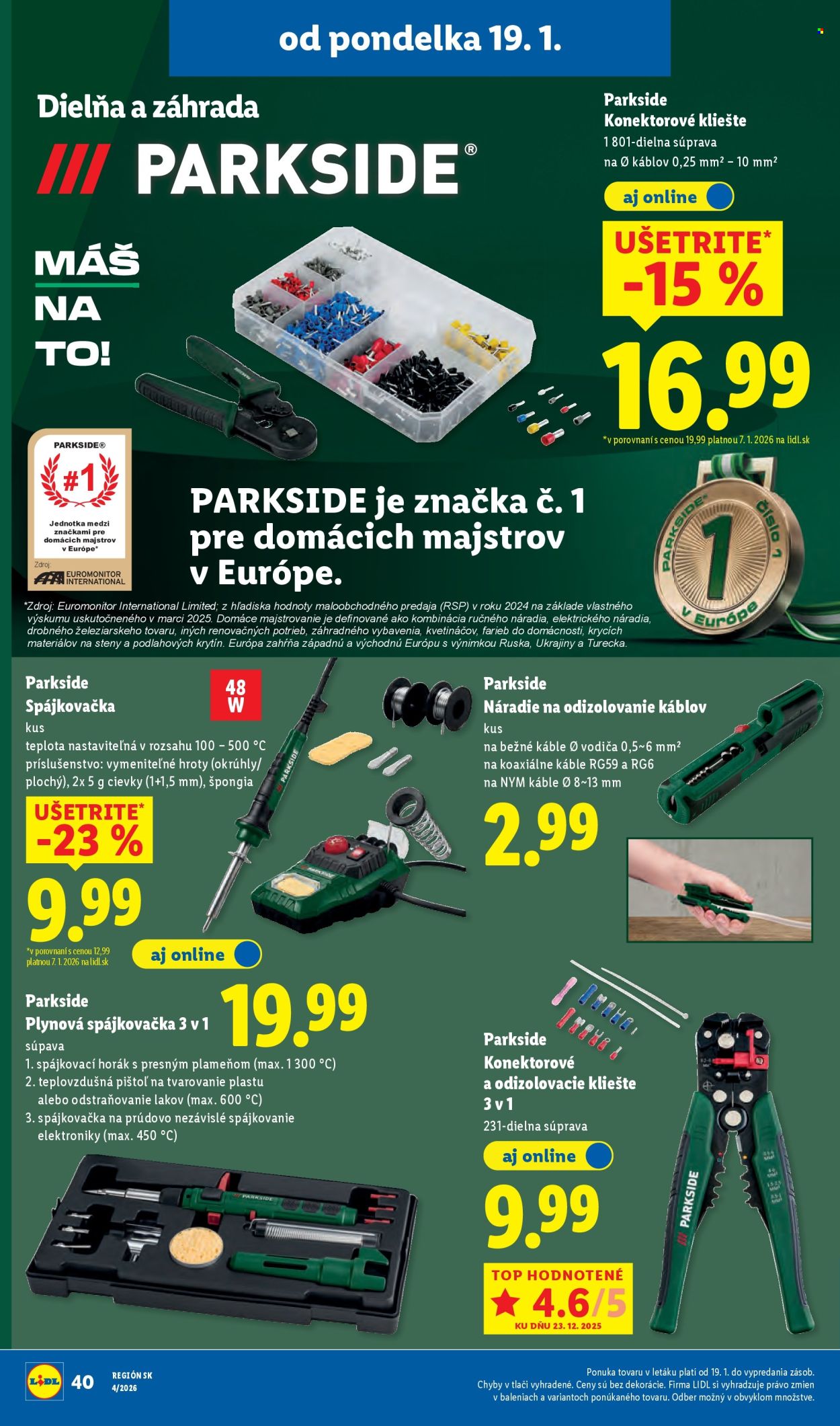 Leták Lidl - 22.1.2026 - 25.1.2026. Strana 85