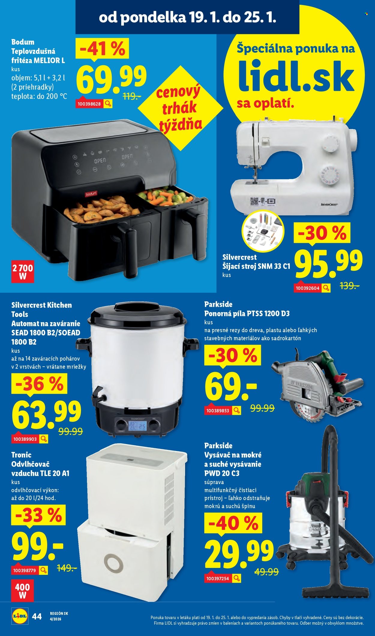 Leták Lidl - 22.1.2026 - 25.1.2026. Strana 91
