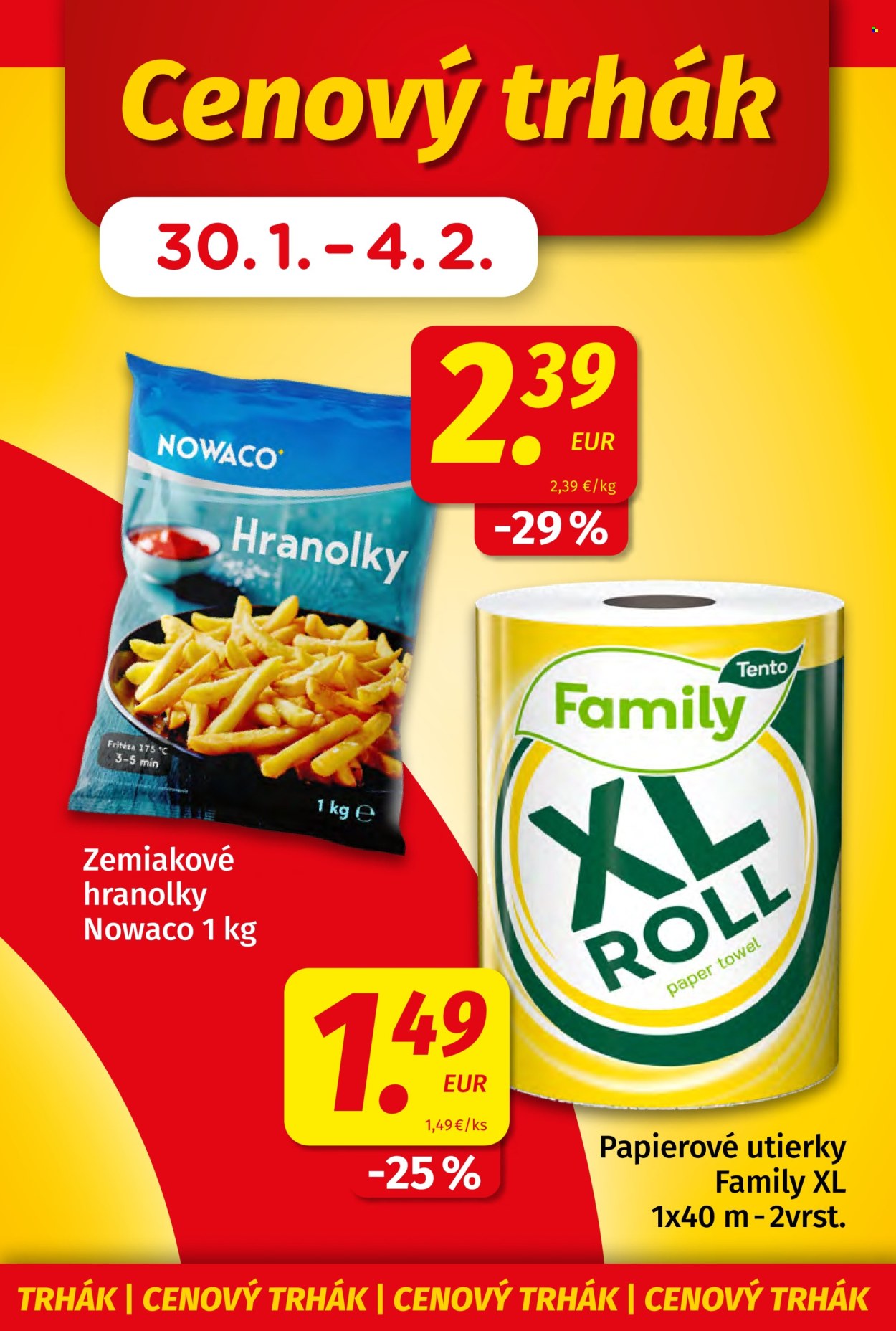 Leták Potraviny KORUNA - 23.1.2026 - 4.2.2026. Strana 3