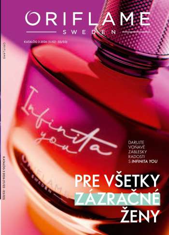 Leták Oriflame - 11.2.2026 - 3.3.2026.