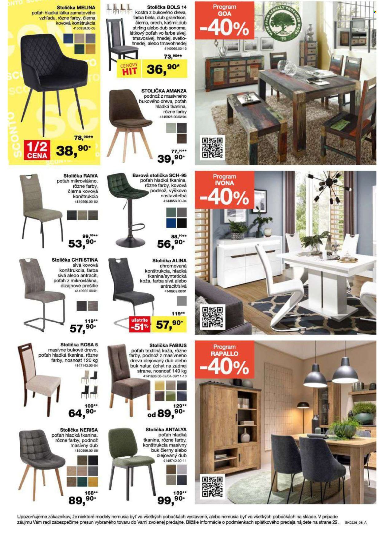 Leták Sconto nábytok - 21.1.2026 - 10.2.2026. Strana 8