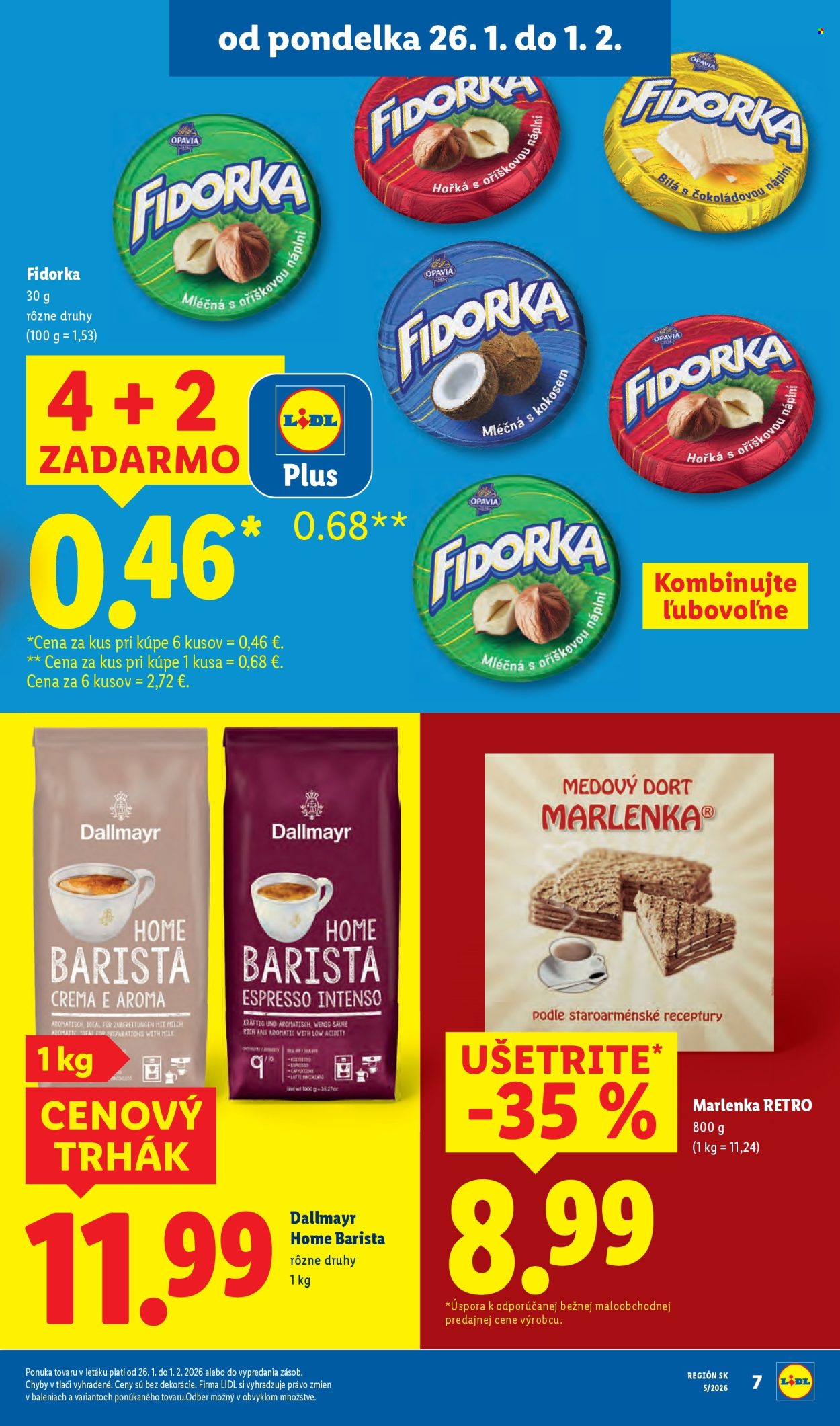 Leták Lidl - 26.1.2026 - 1.2.2026. Strana 7