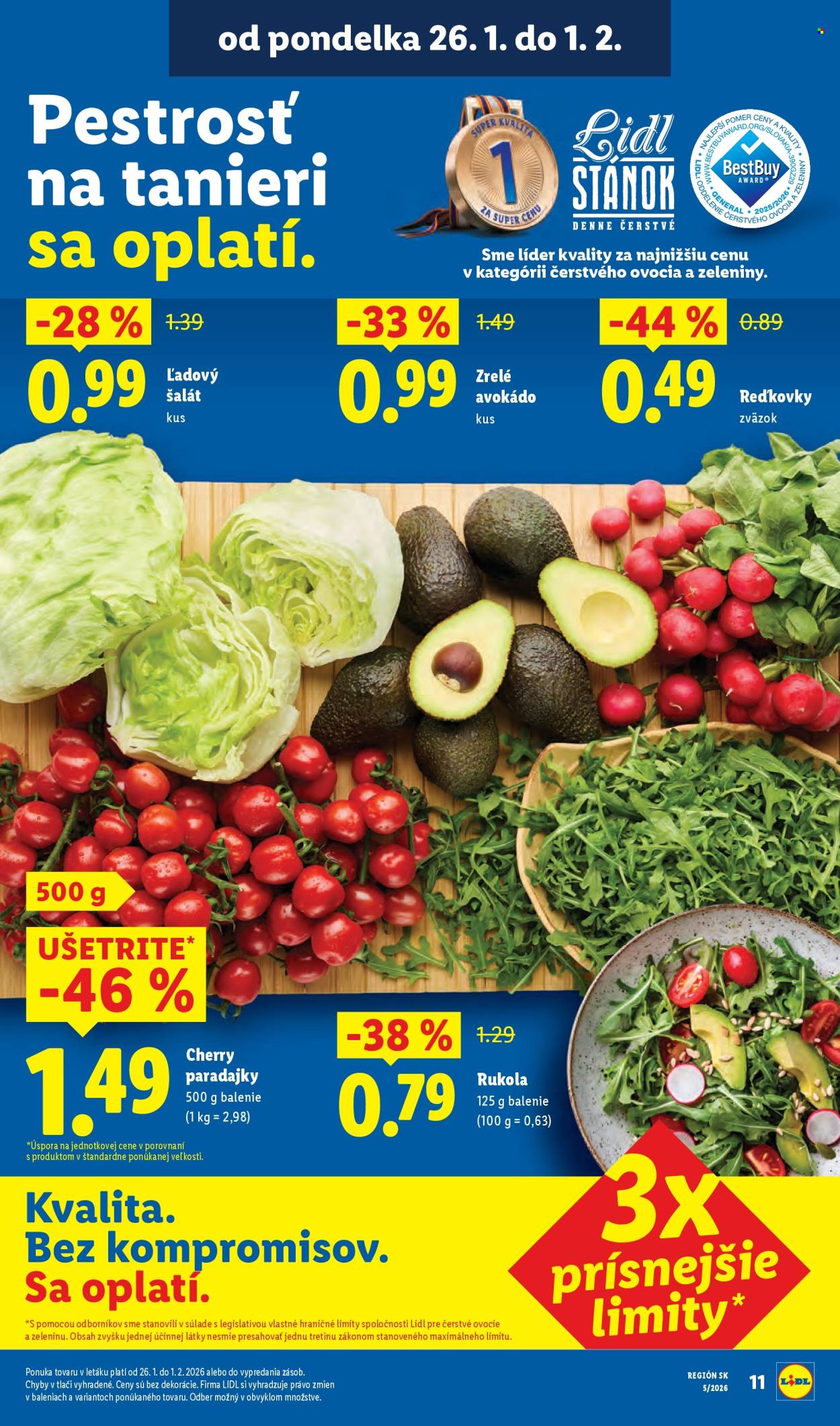 Leták Lidl - 26.1.2026 - 1.2.2026. Strana 11