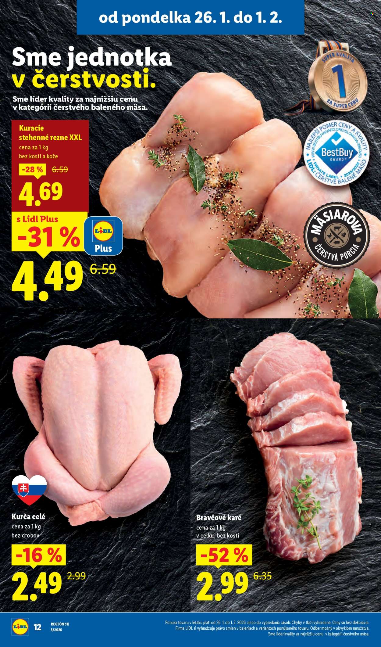 Leták Lidl - 26.1.2026 - 1.2.2026. Strana 12