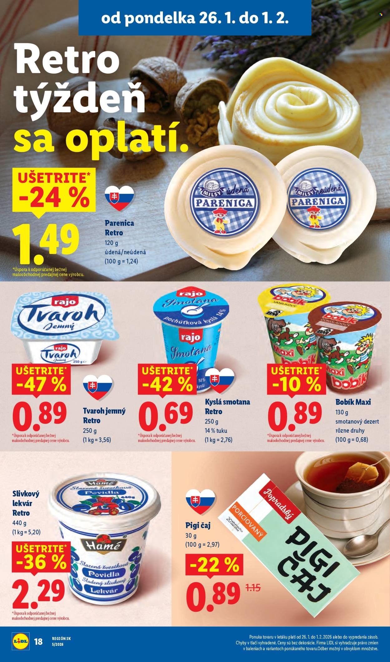 Leták Lidl - 26.1.2026 - 1.2.2026. Strana 20