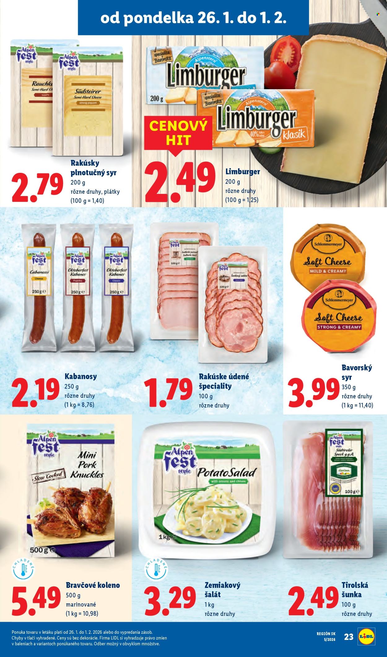 Leták Lidl - 26.1.2026 - 1.2.2026. Strana 25