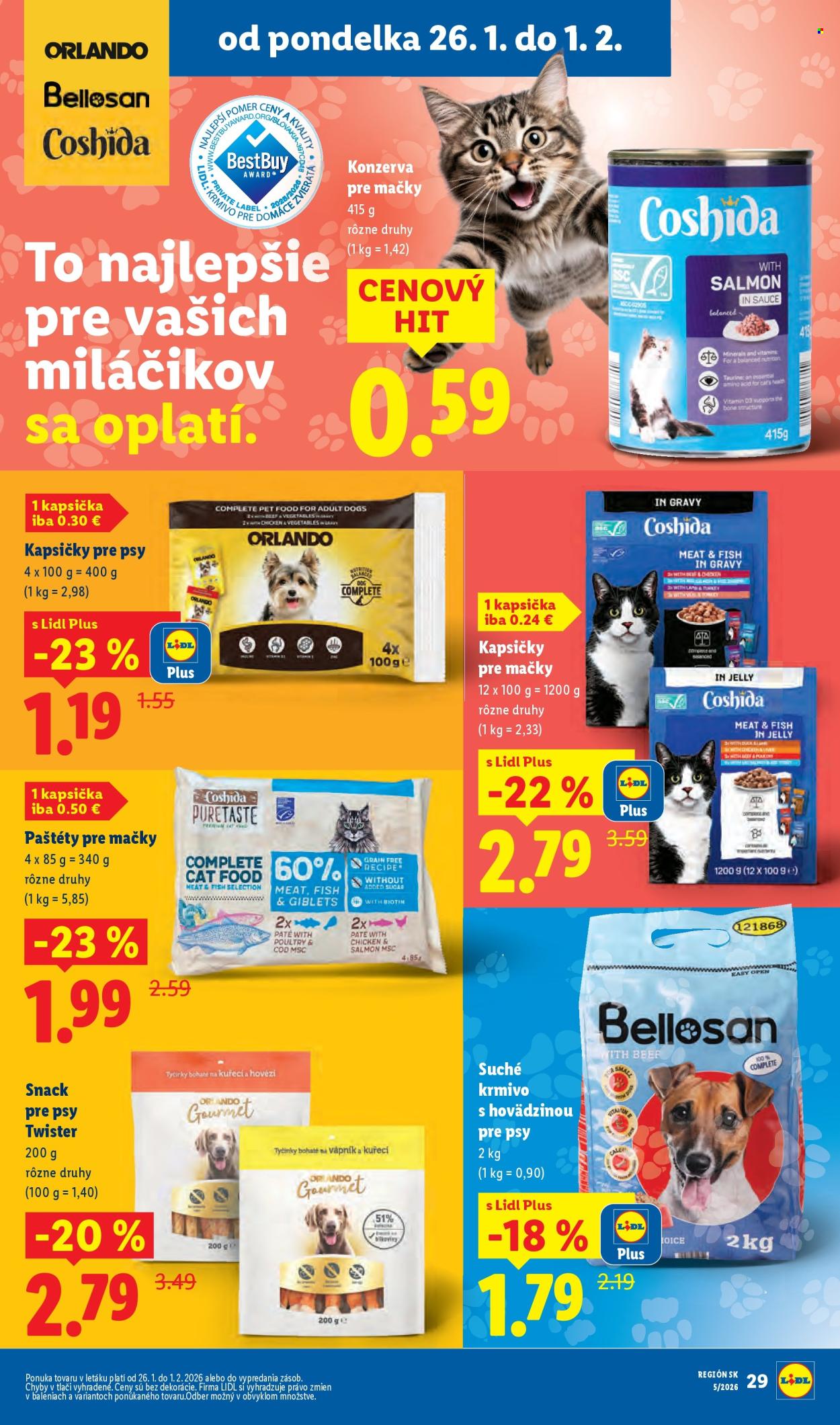 Leták Lidl - 26.1.2026 - 1.2.2026. Strana 35