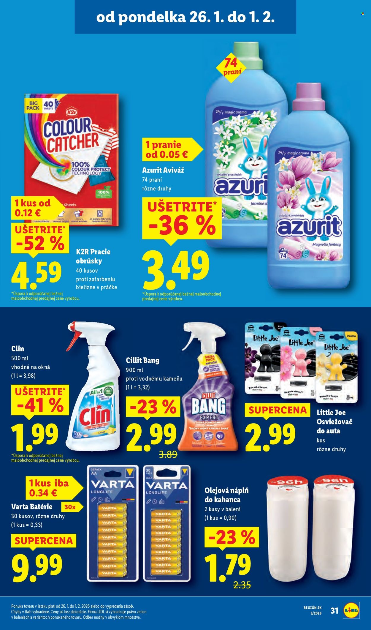 Leták Lidl - 26.1.2026 - 1.2.2026. Strana 37