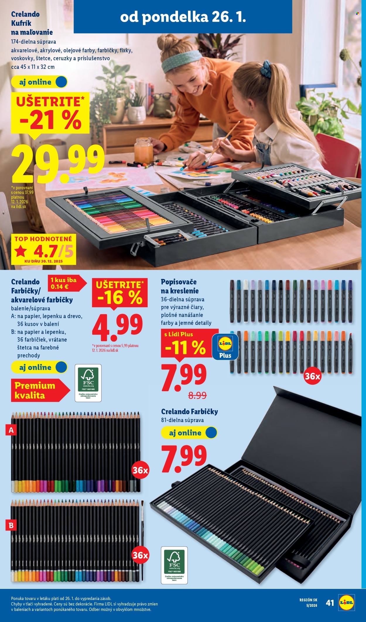 Leták Lidl - 26.1.2026 - 1.2.2026. Strana 55