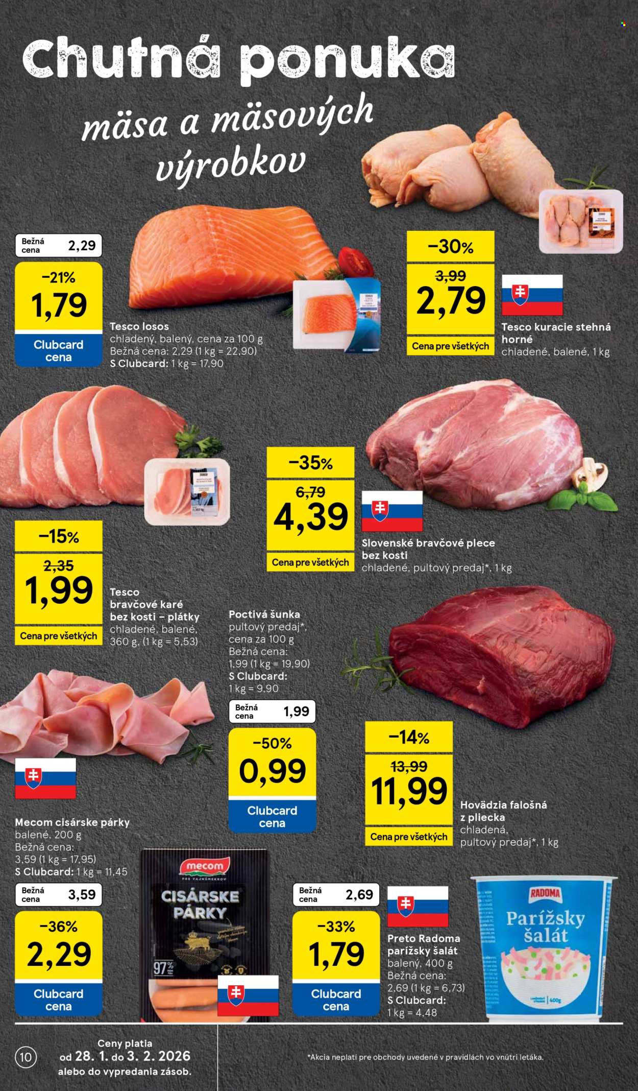 Leták TESCO - 28.1.2026 - 3.2.2026. Strana 10