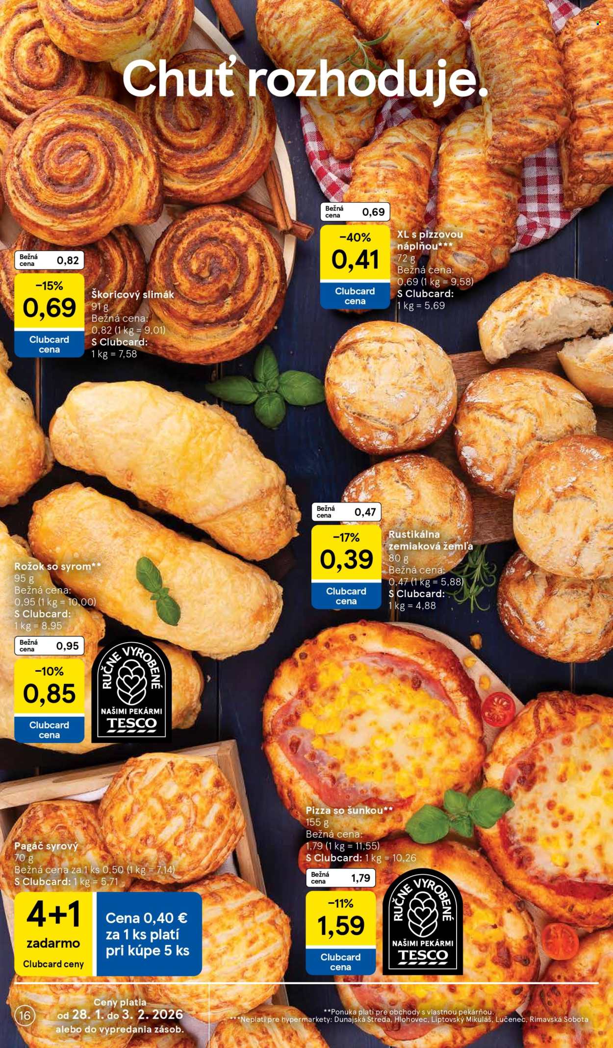 Leták TESCO - 28.1.2026 - 3.2.2026. Strana 16