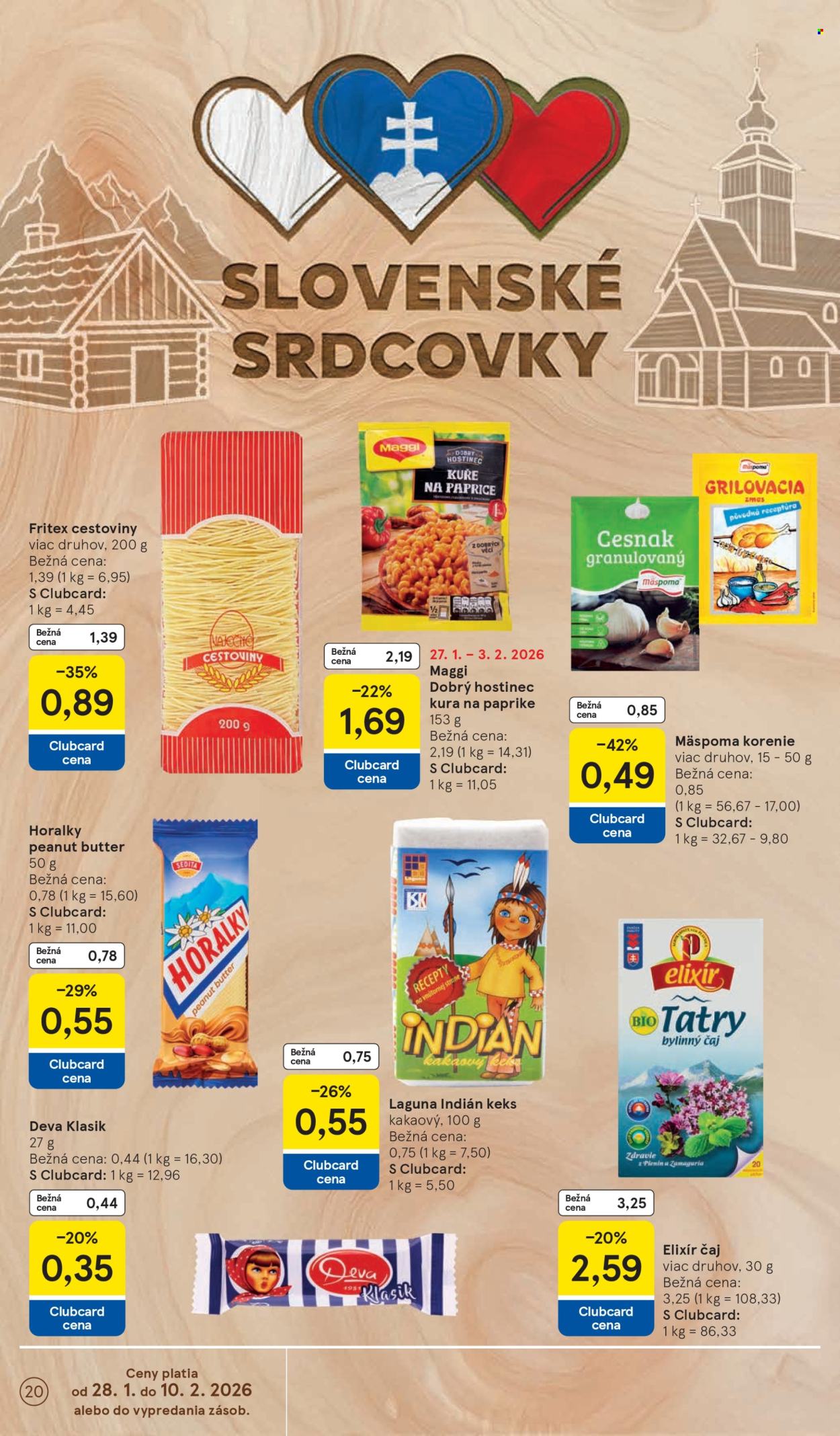 Leták TESCO - 28.1.2026 - 3.2.2026. Strana 20