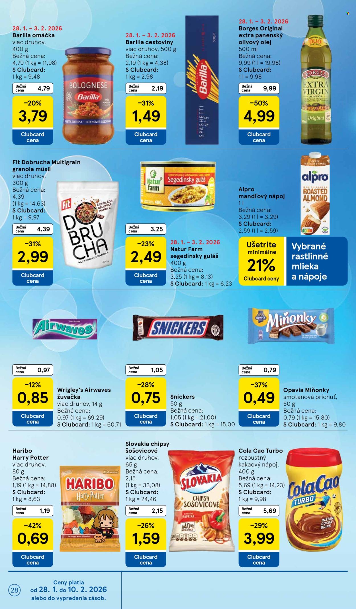 Leták TESCO - 28.1.2026 - 3.2.2026. Strana 28
