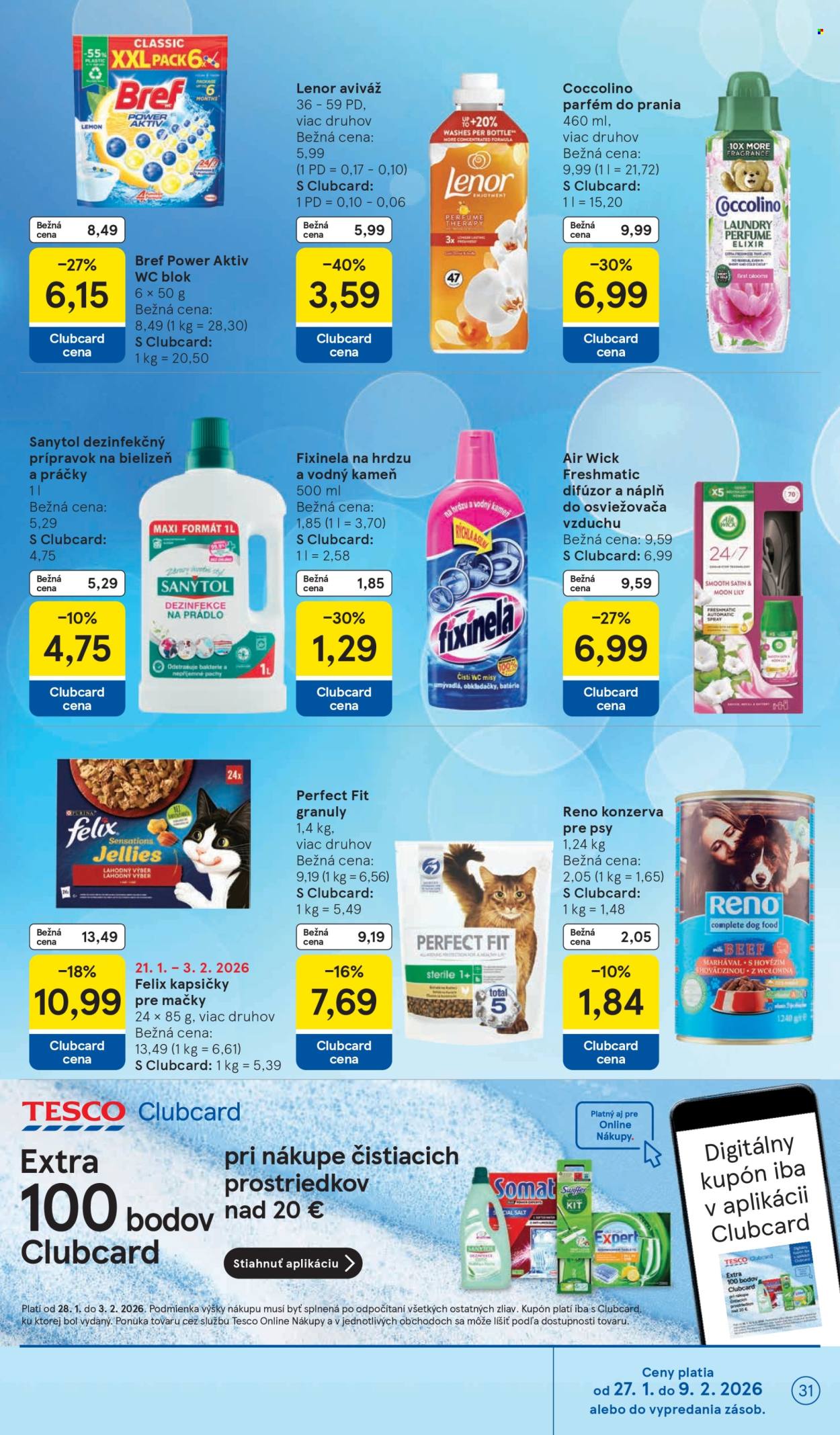 Leták TESCO - 28.1.2026 - 3.2.2026. Strana 31
