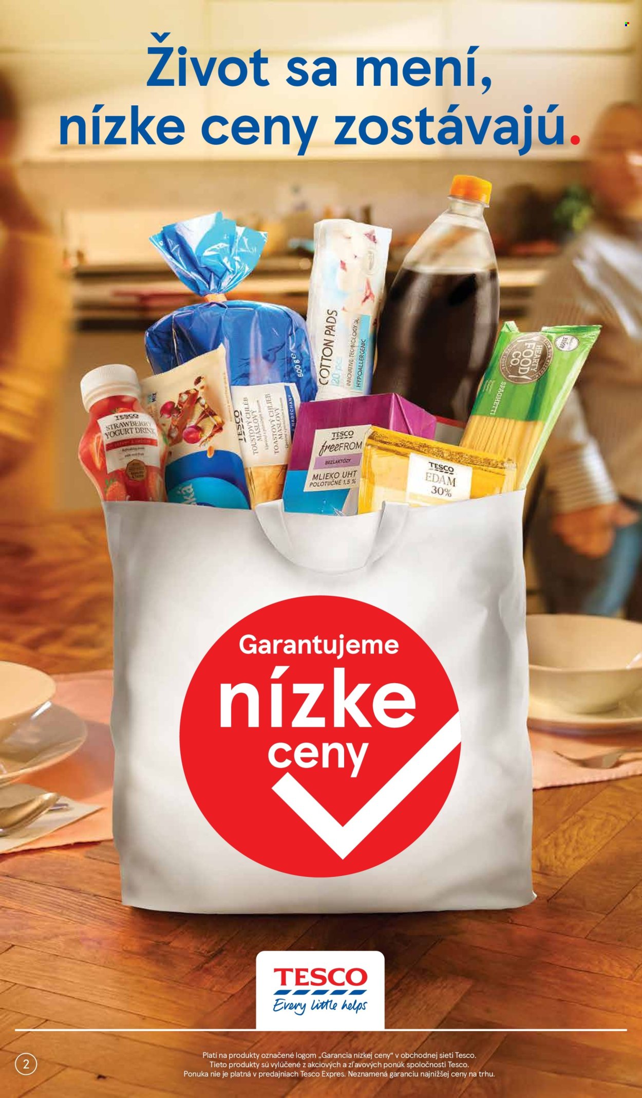 Leták TESCO supermarket - 28.1.2026 - 3.2.2026. Strana 2